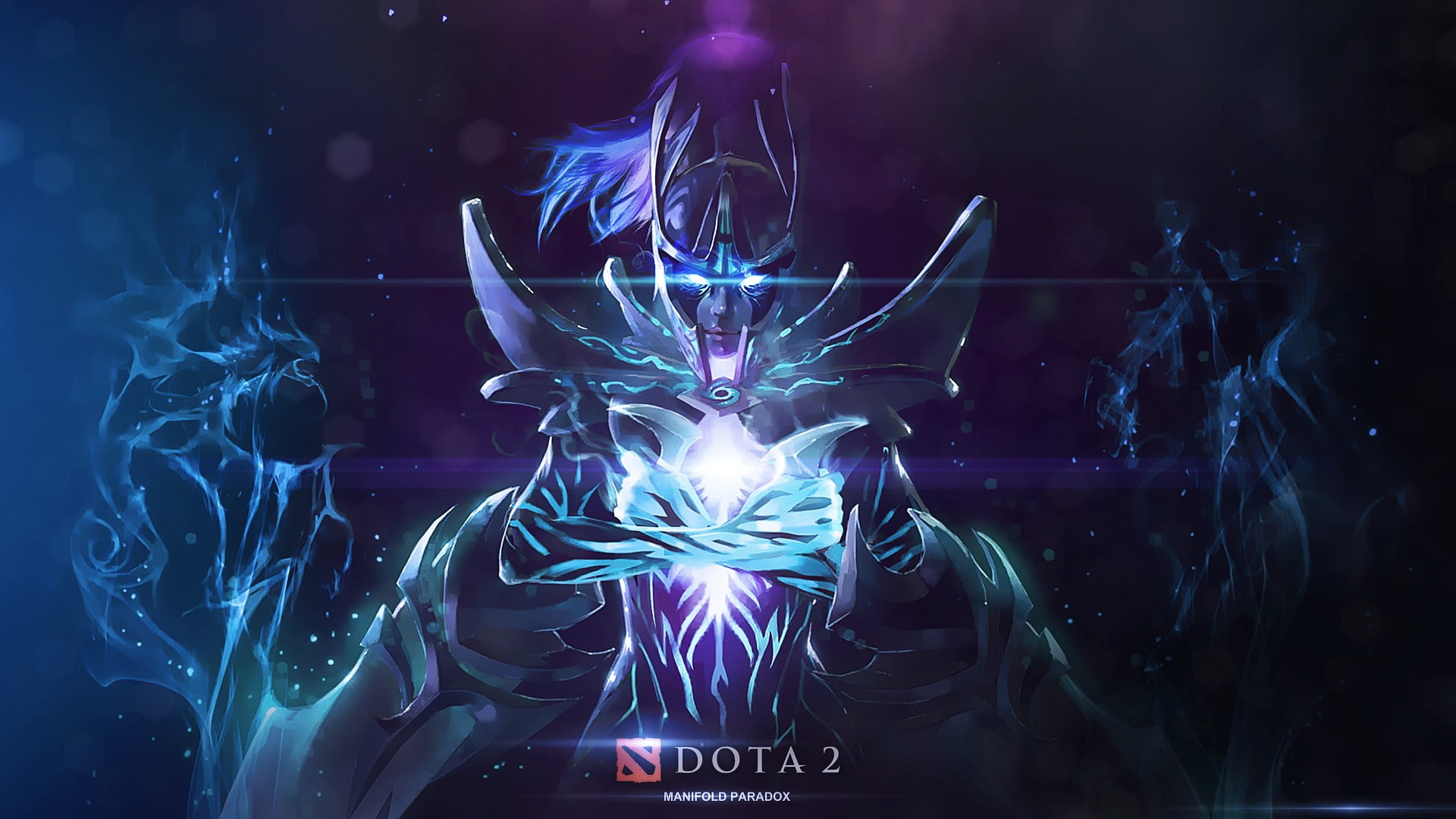 DOTA 2 HD wallpaper Phantom Assassin Manifold Paradox illuminated 2k