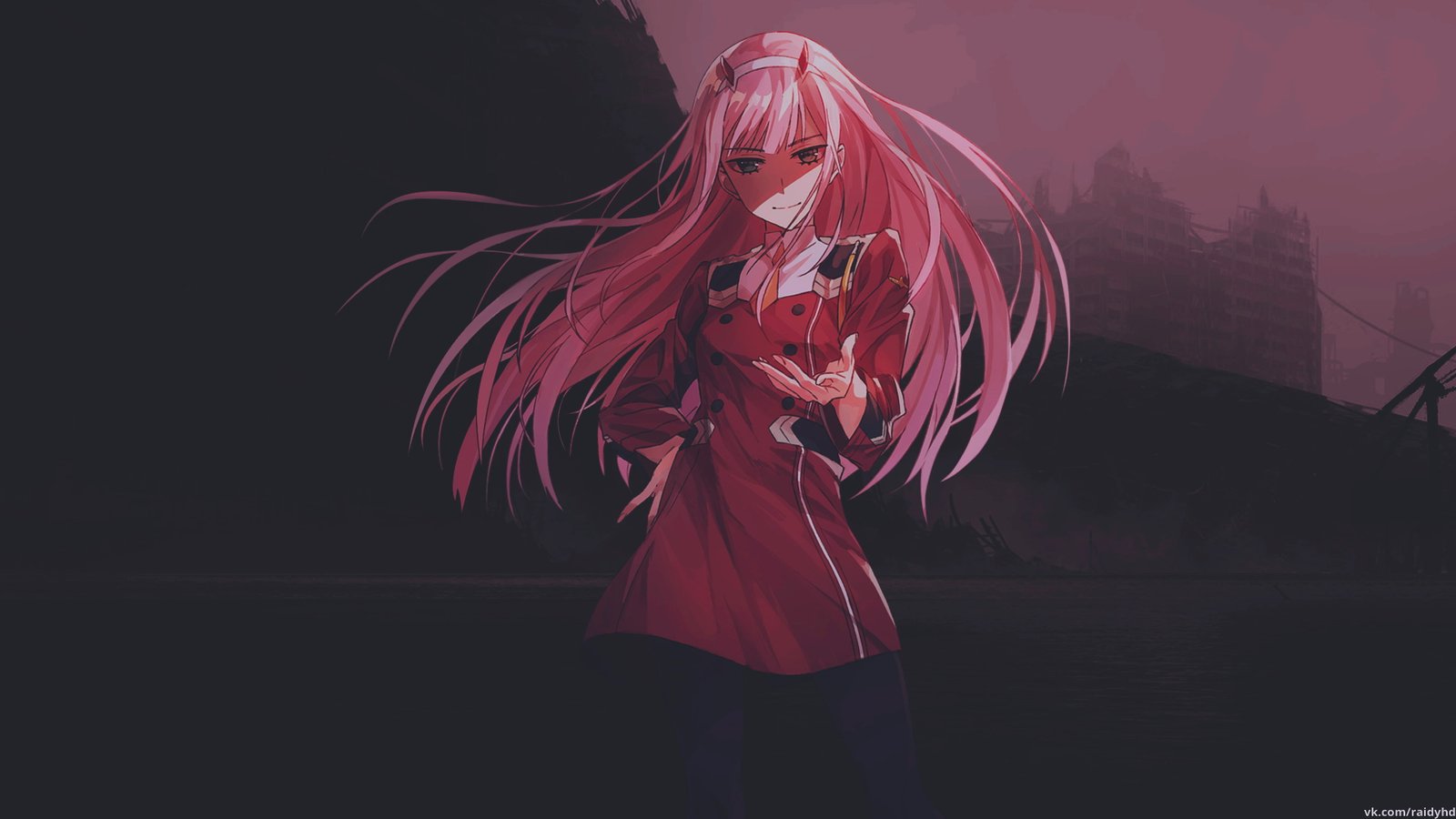 anime girls picture in Darling the FranXX 2k 4k