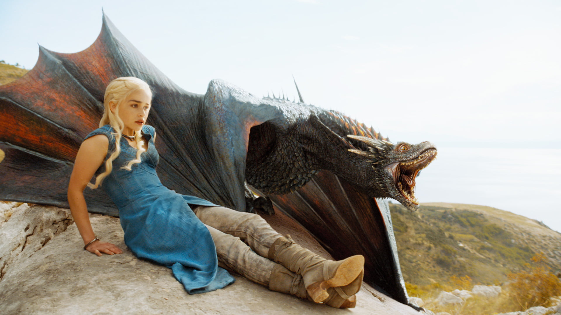 Daenerys Targaryen Game of Thrones character dragon Emilia Clarke 2k