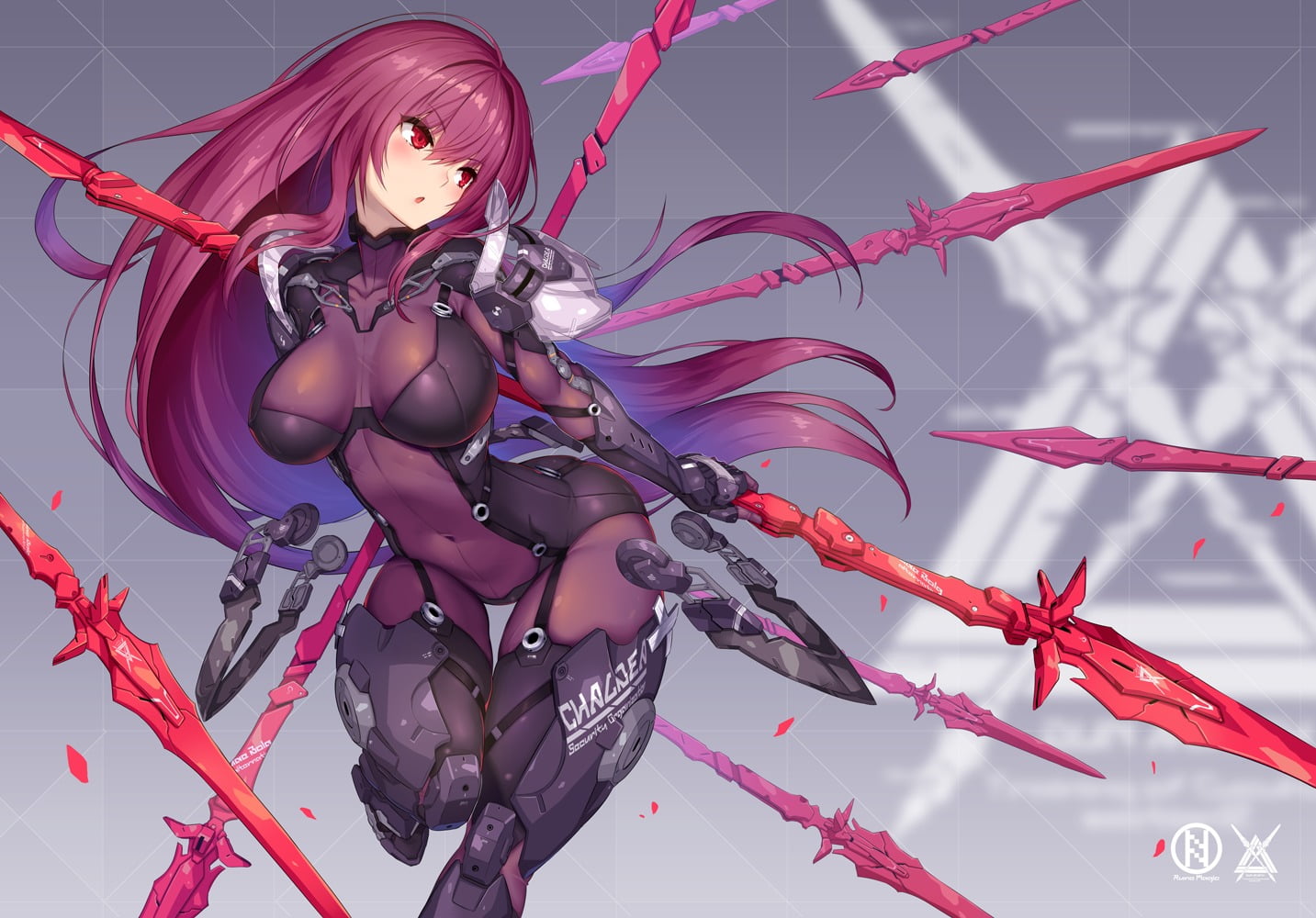 Fate Grand Order Scathach armor weapon