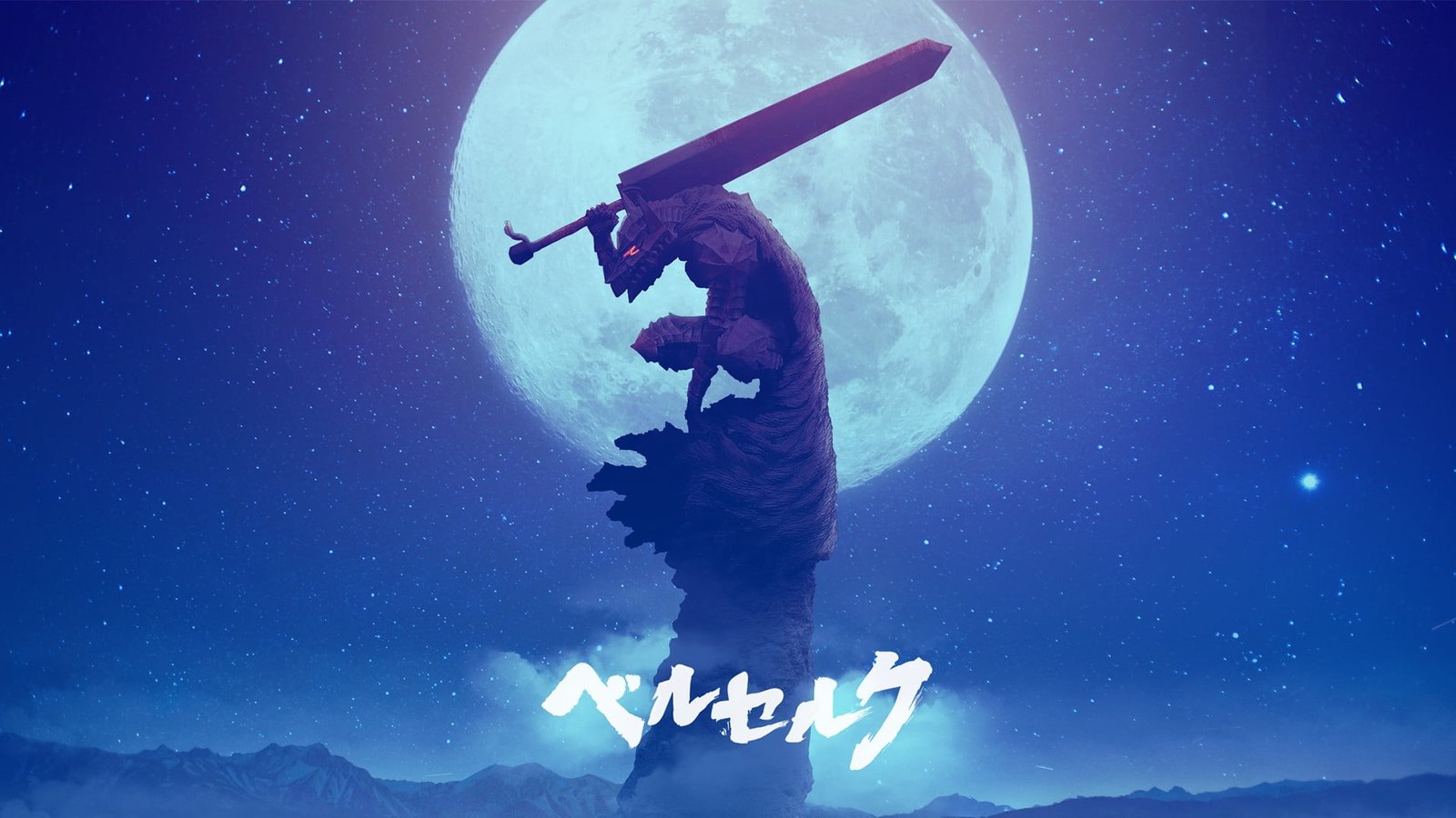 game application digital wallpaper Berserk Guts armor sword 2k