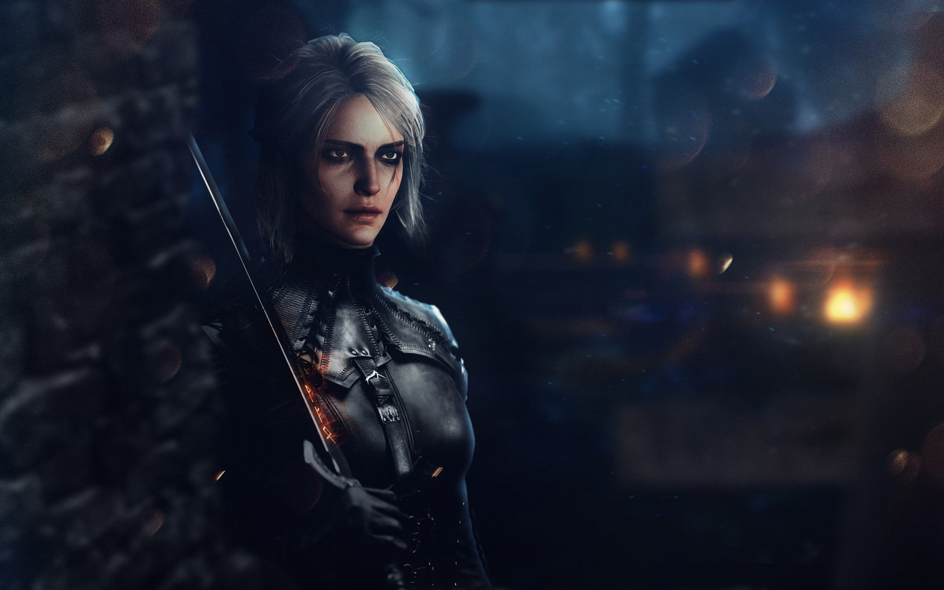 Girl Fantasy Art The Witcher Fanart Ciri Cirilla Game 2k
