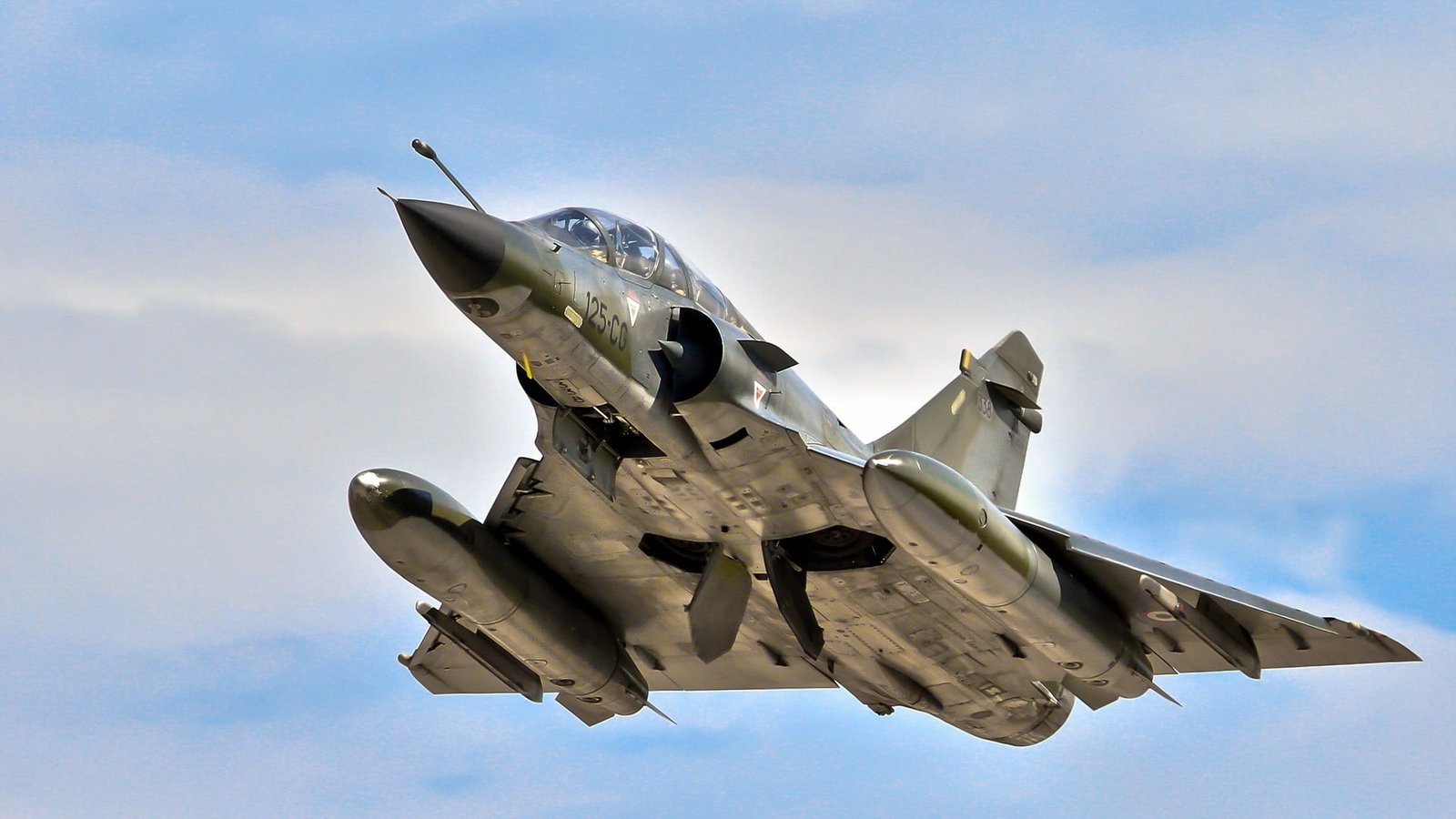 gray and black fighter jet Mirage airplane 2k