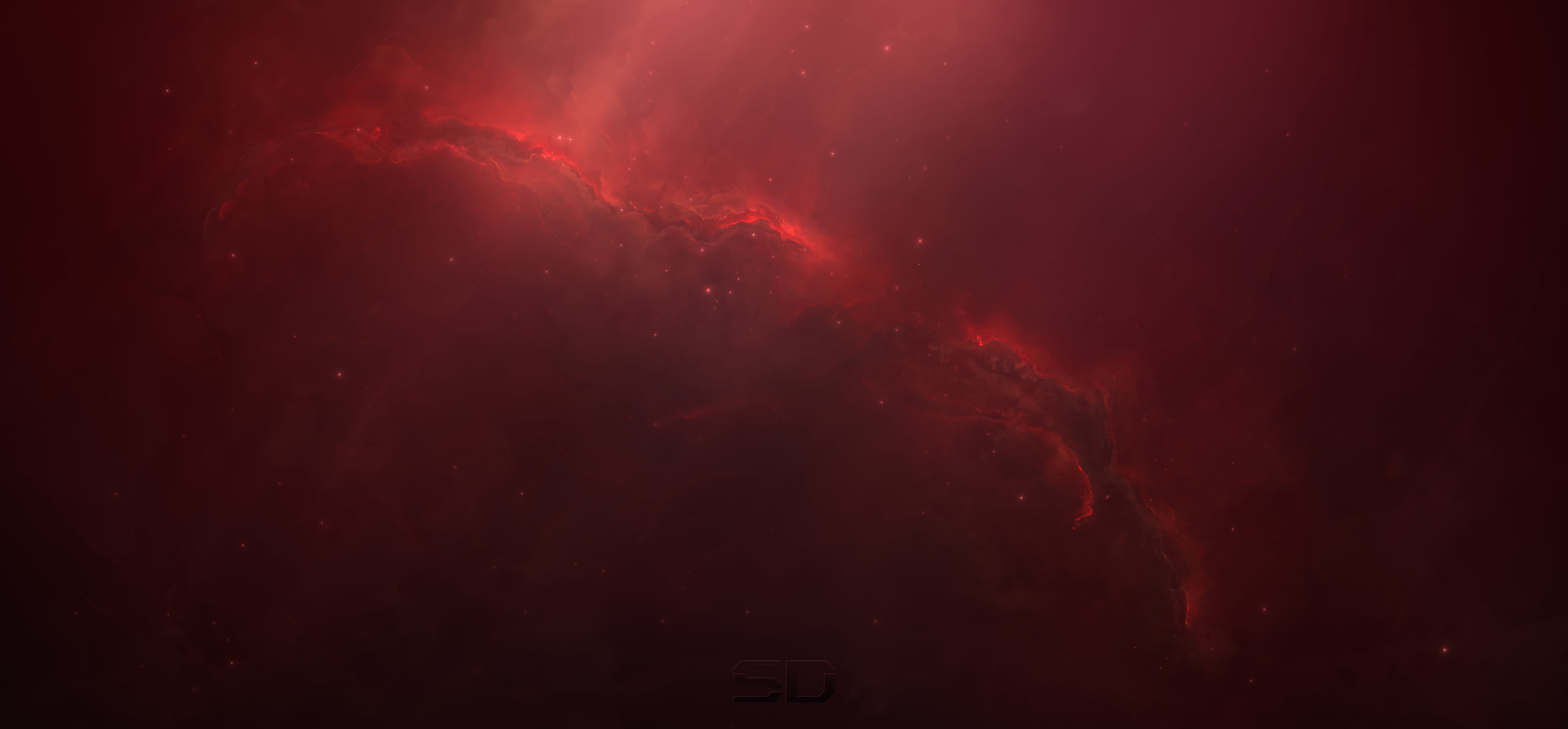 space red abstract dreamy surreal ultrawide 2k 4k 5k