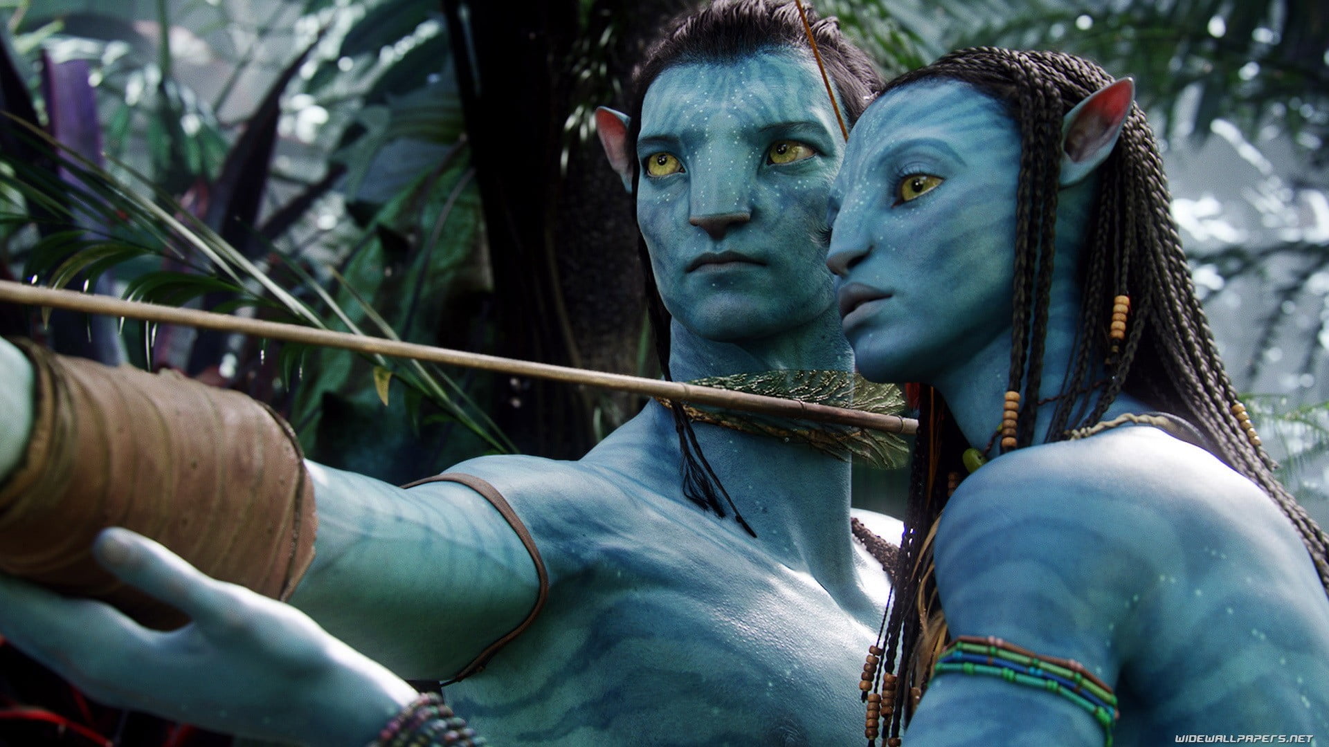 Avatar movie scene screengrab movies CGI render science fiction 2k