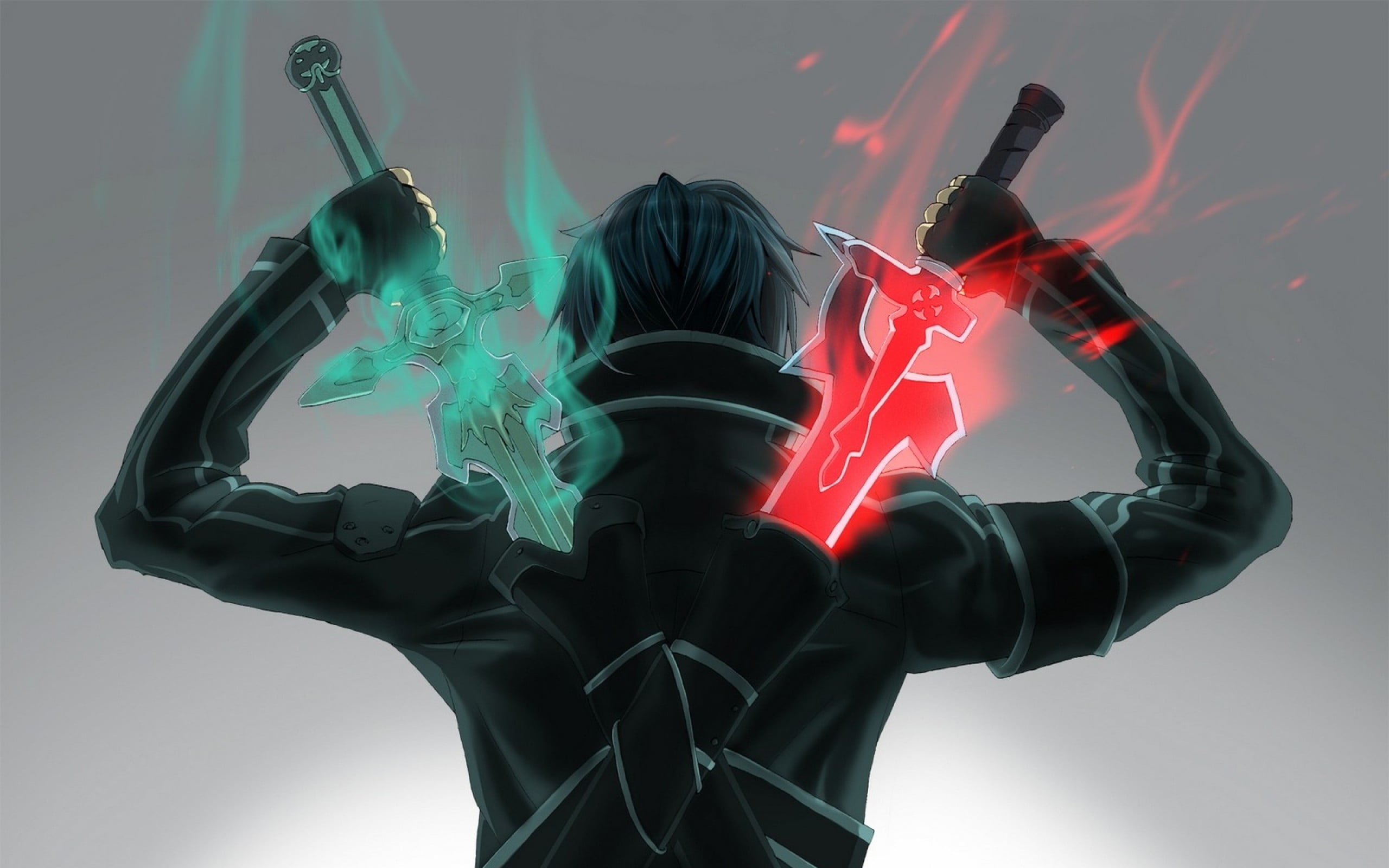 Sword Art Online Kirito anime Kirigaya Kazuto fantasy art 2k