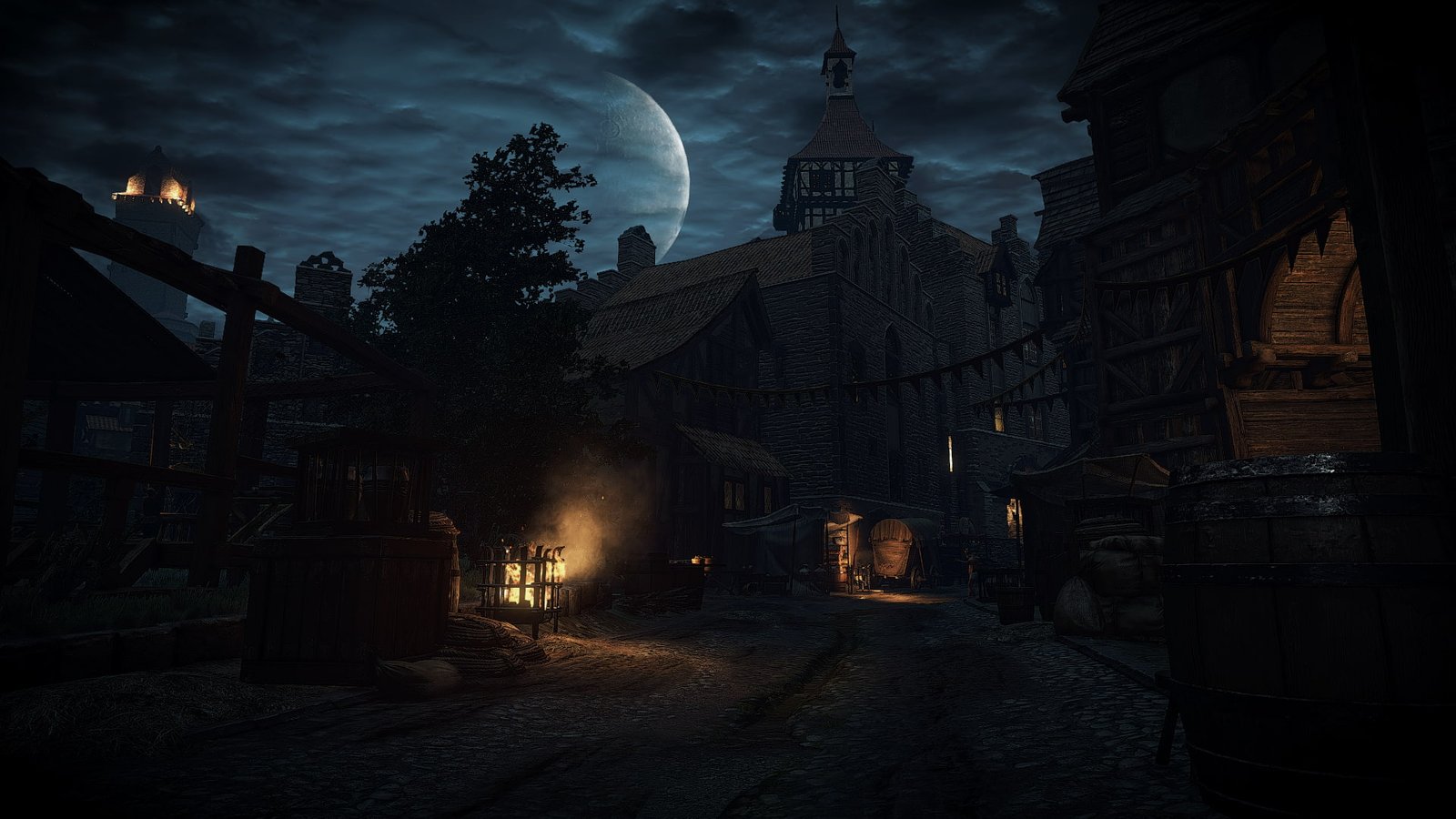 The Witcher 3 Wild Hunt video games architecture building exterior 2k