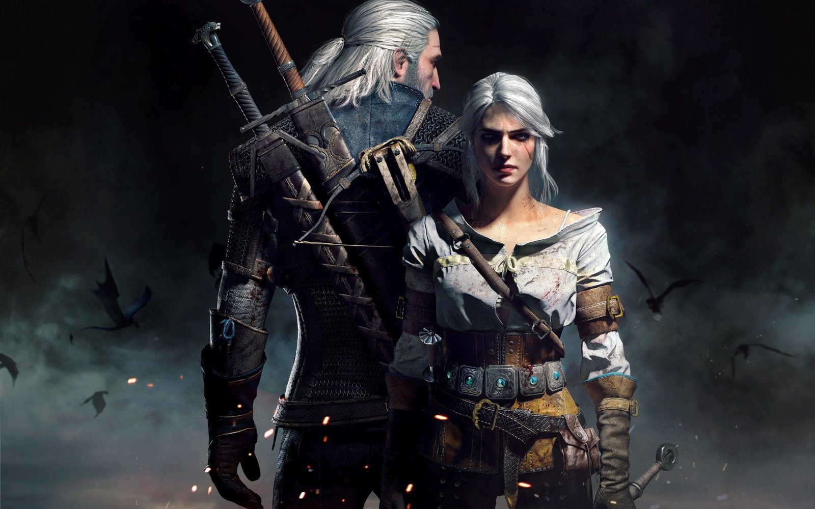 The Witcher Geralt CD Projekt RED Ciri CRIS Cirilla Fiona Elen Riannon 2k
