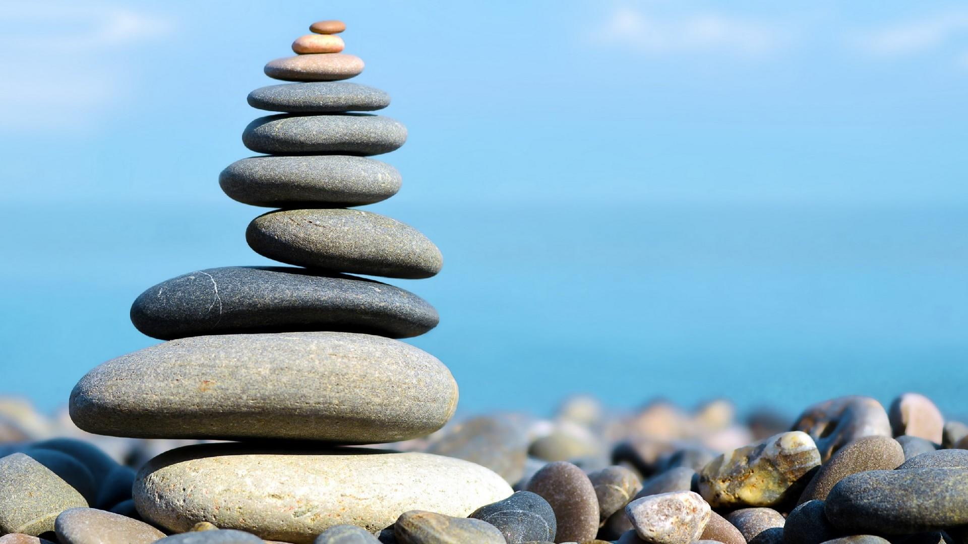 stones stone balancing nature 2k