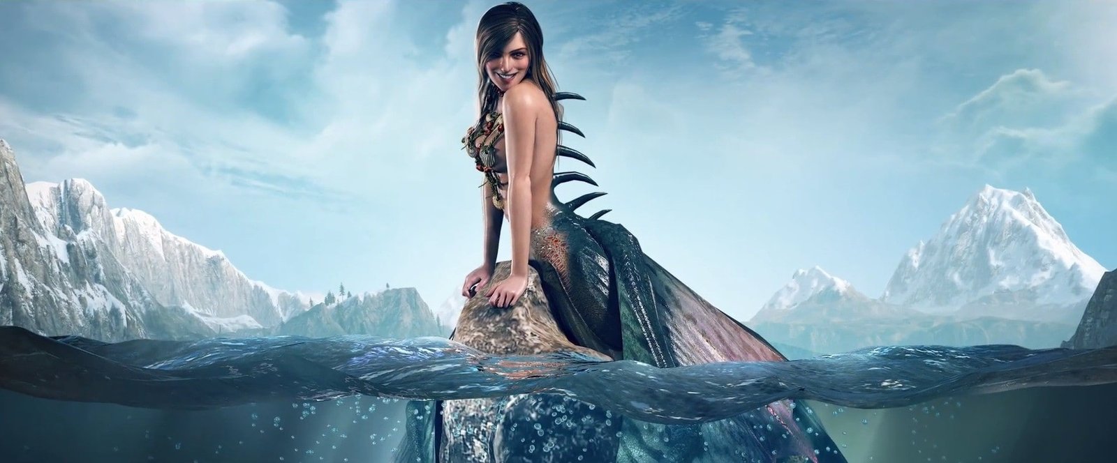 strategic covering The Witcher 3 Wild Hunt mermaids 2k
