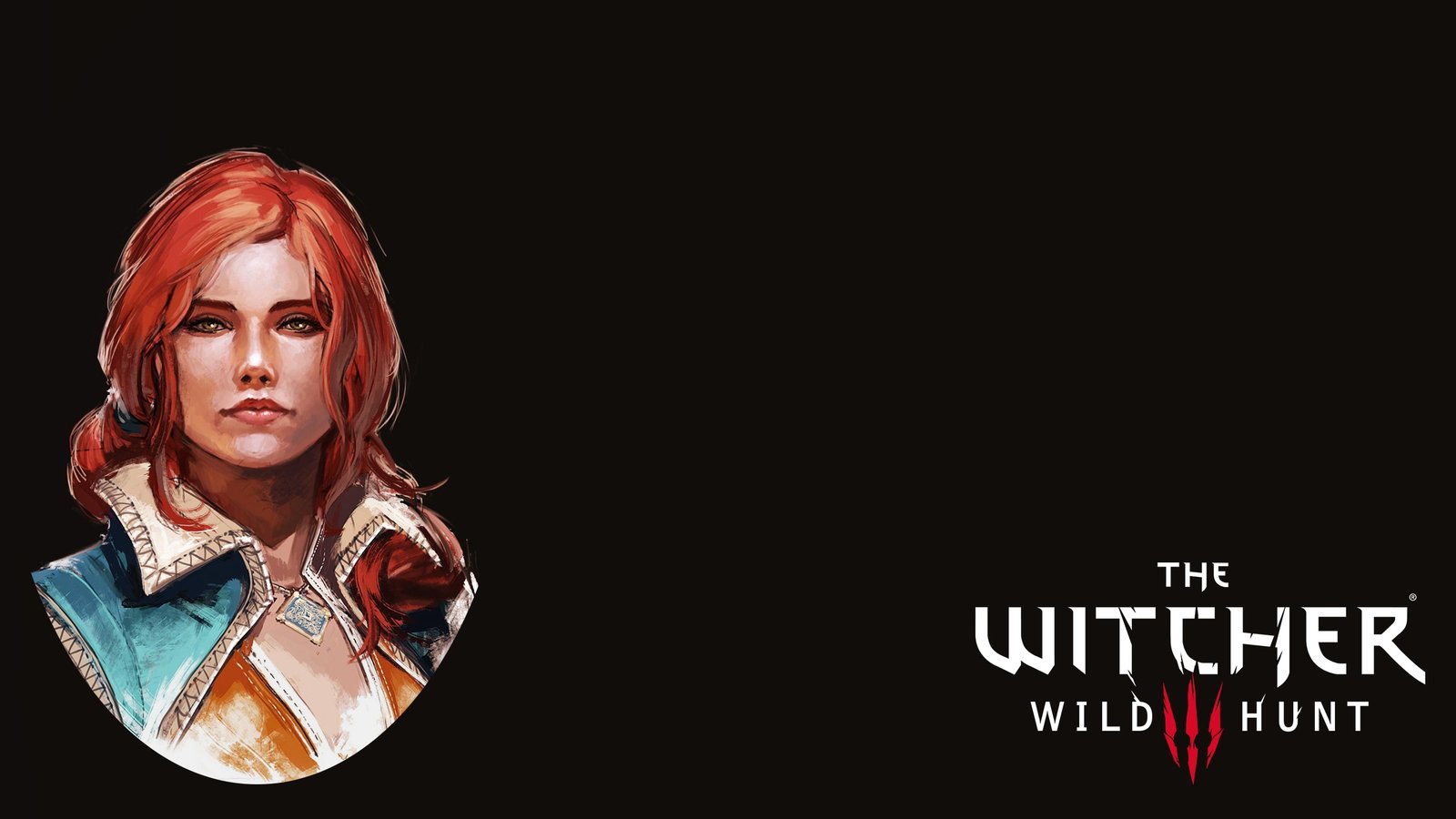 The Witcher 3 Wild Hunt artwork Triss Merigold video games 2k