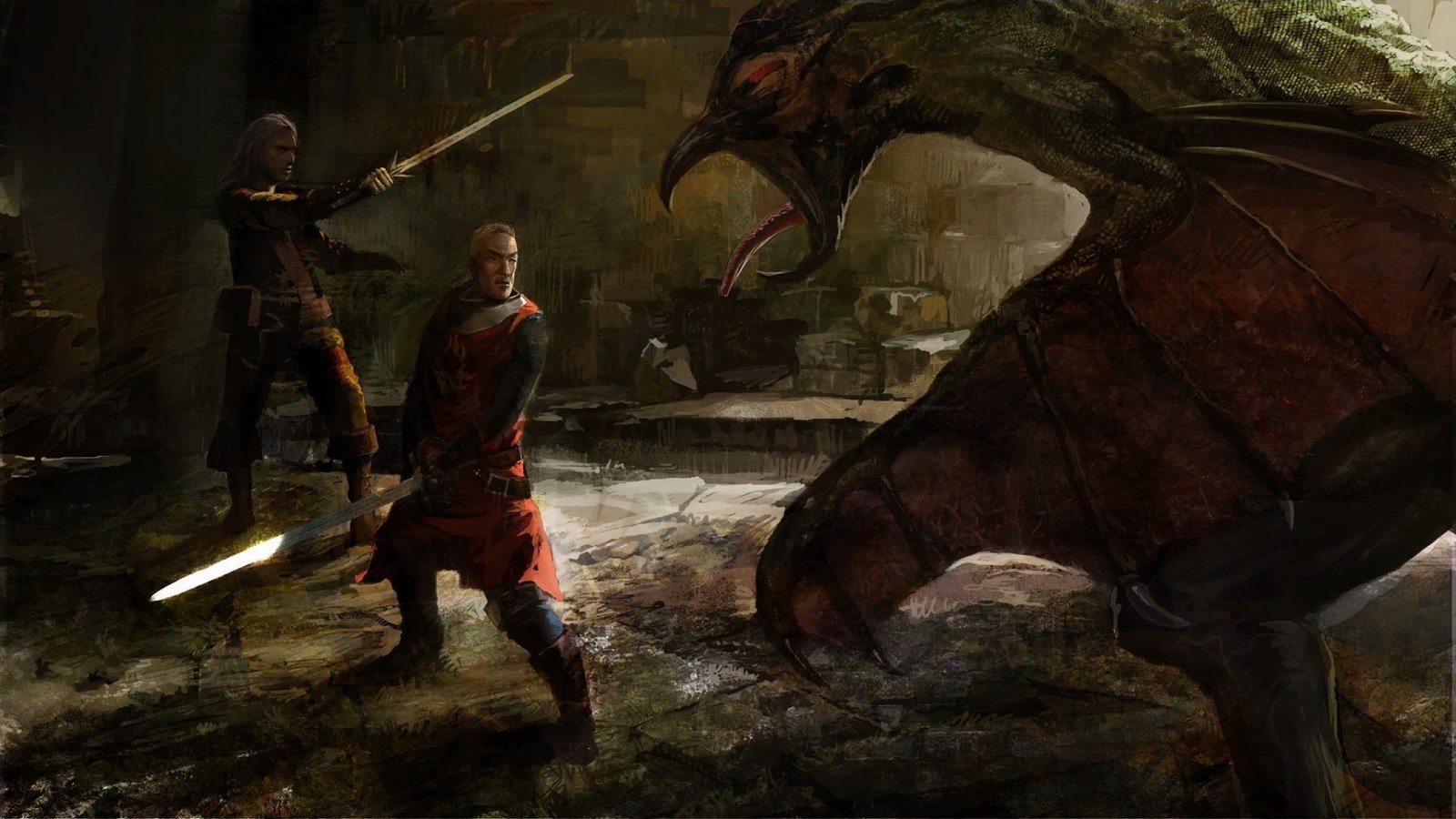 untitled The Witcher fantasy art video games full length 2k
