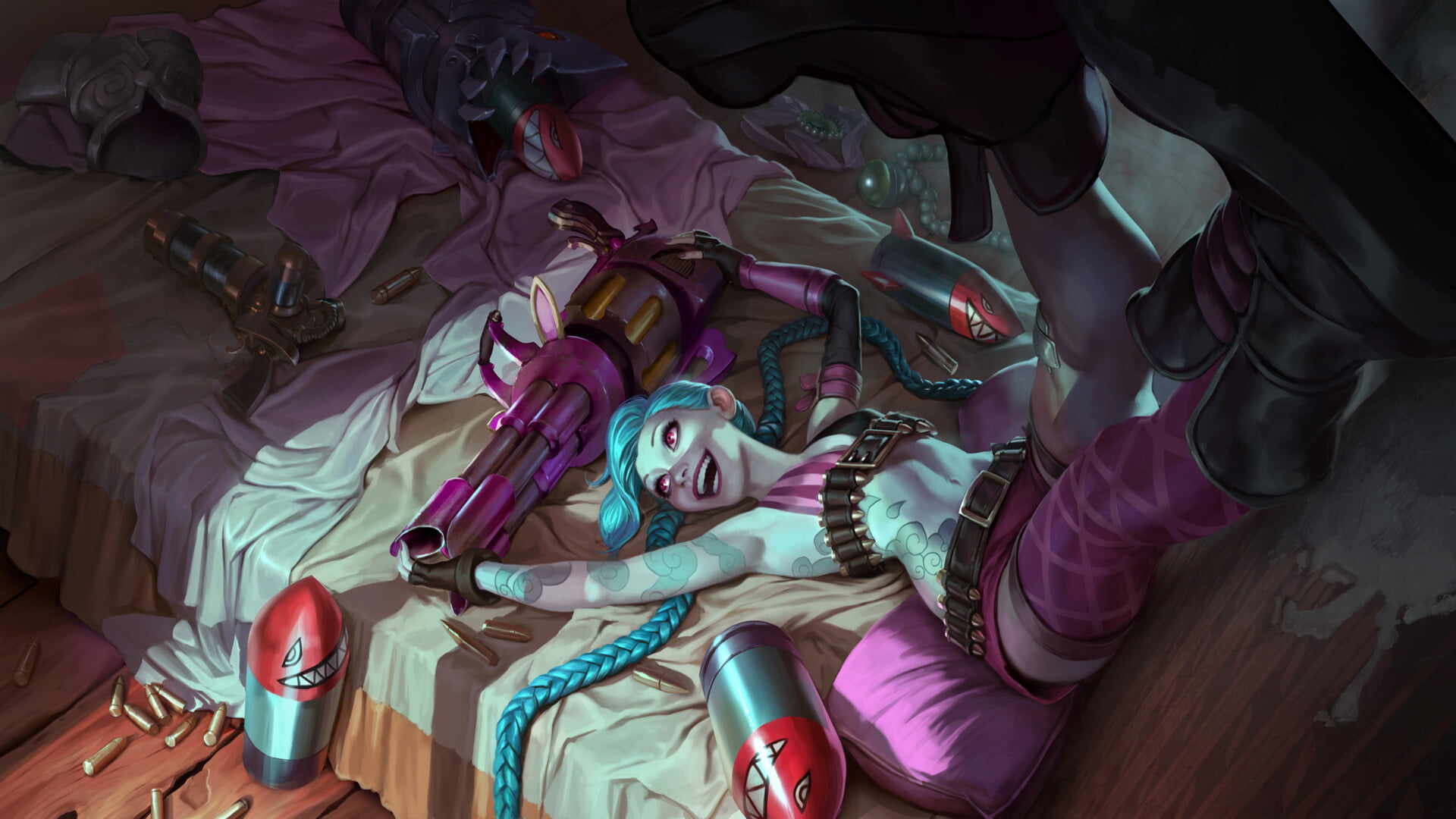 Video Game Legends of Runeterra Jinx League Of 2k