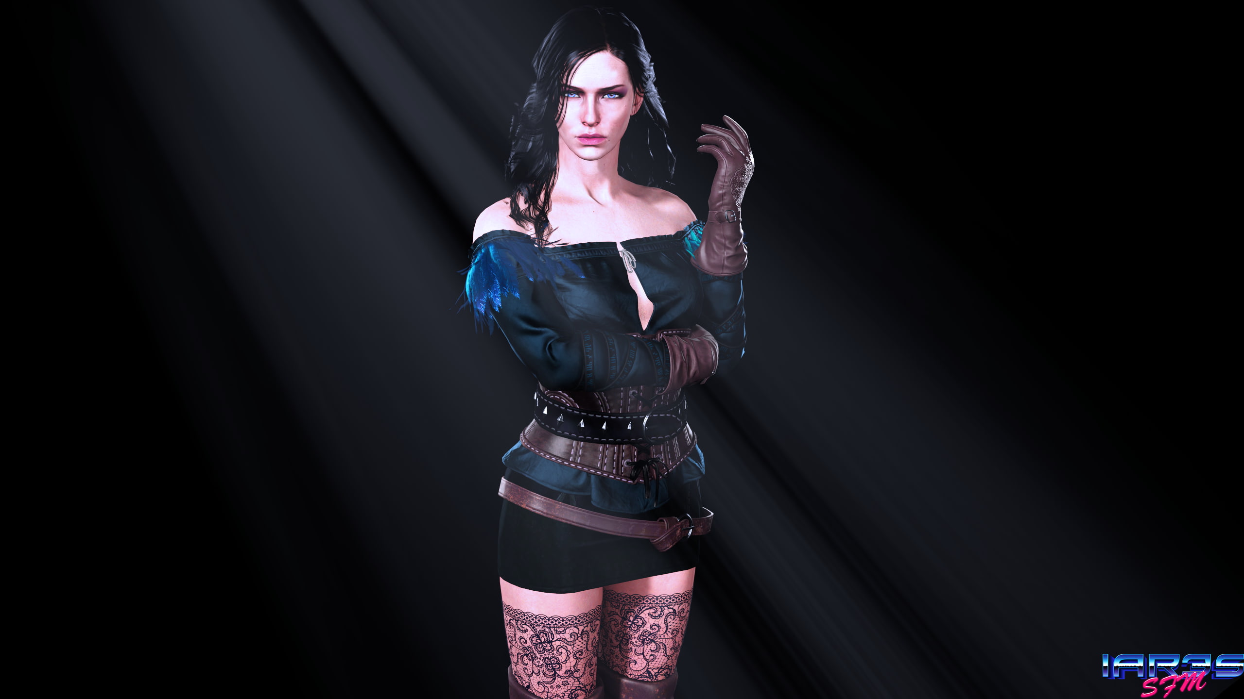 The Witcher 3 Wild Hunt Belt Boots Glove Skirt 2k