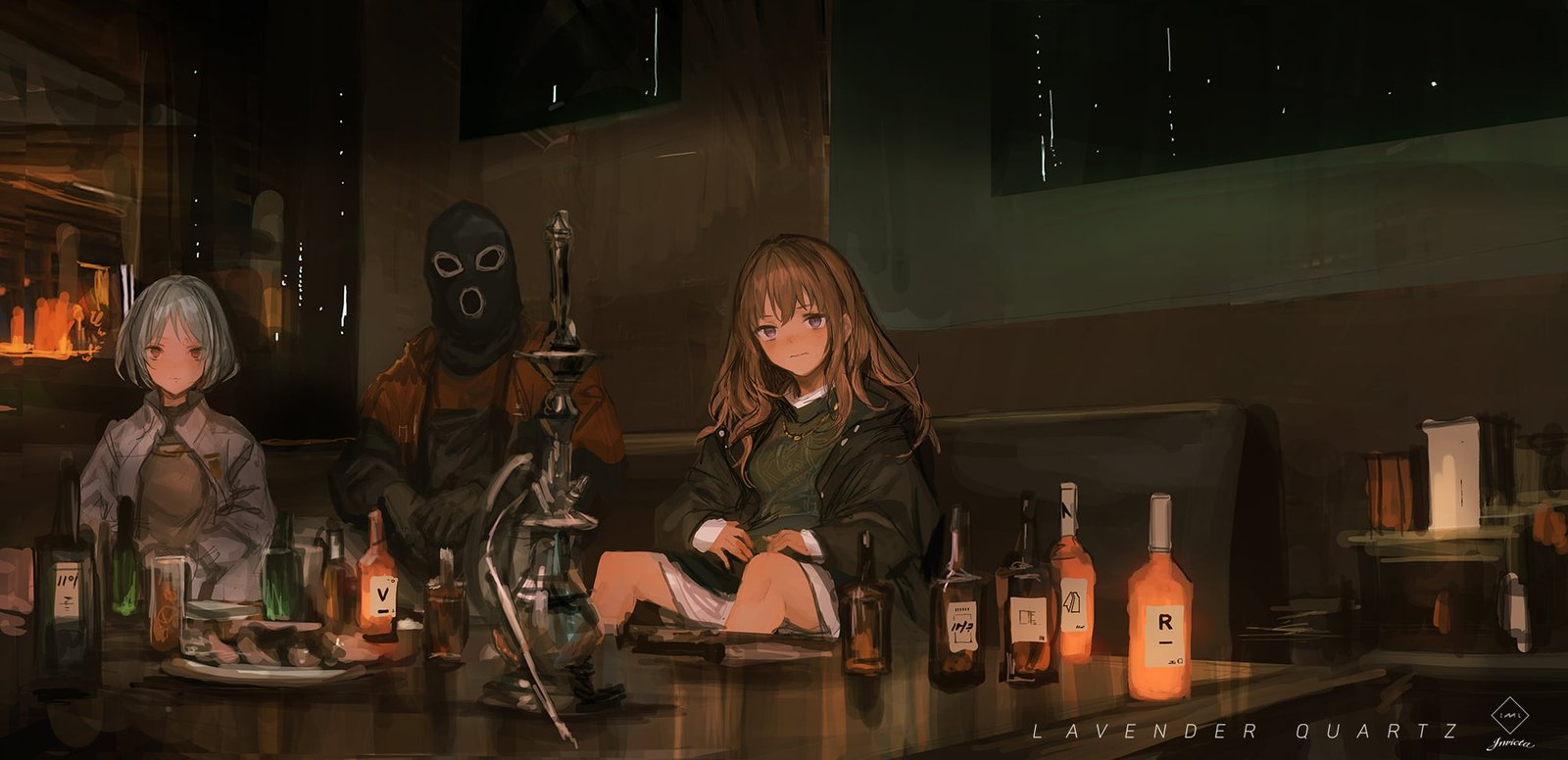 three animated character illustrations THE original characters 2k