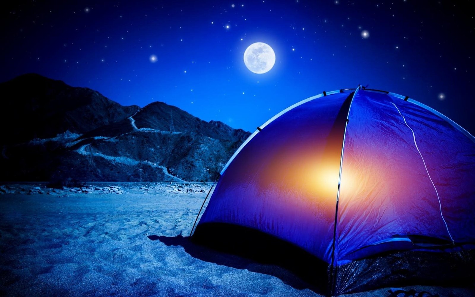 Windows 10 Nature Scenery HD Desktop Wallpaper 04 night scenics nature 2k