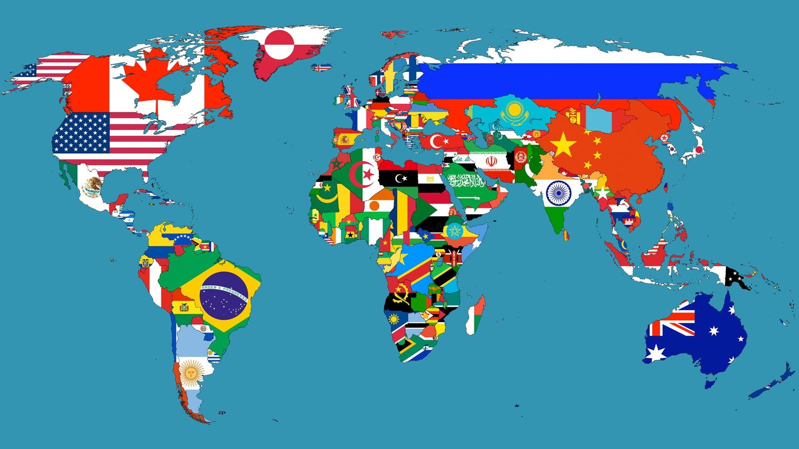 world map illustration flag multi colored no people communication 2k