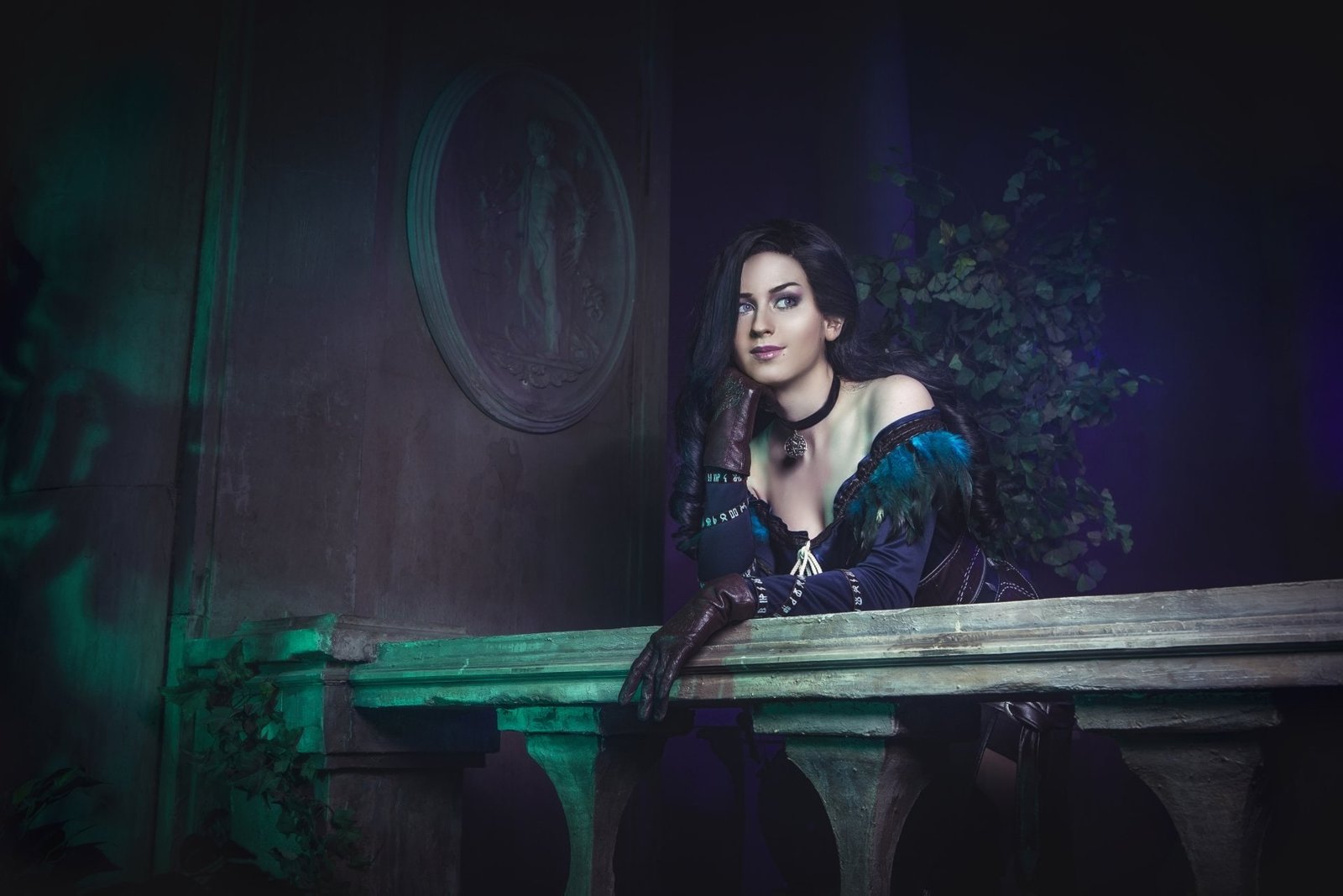 Women Cosplay The Witcher 3 Wild Hunt Yennefer of Vengerberg 2k