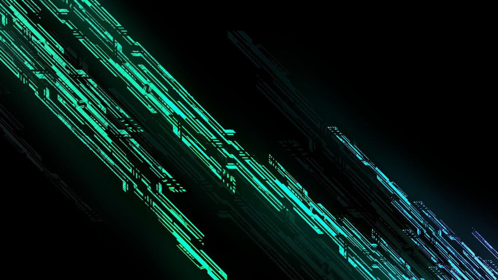 cyberpunk futuristic abstract dark illuminated low angle view 2k