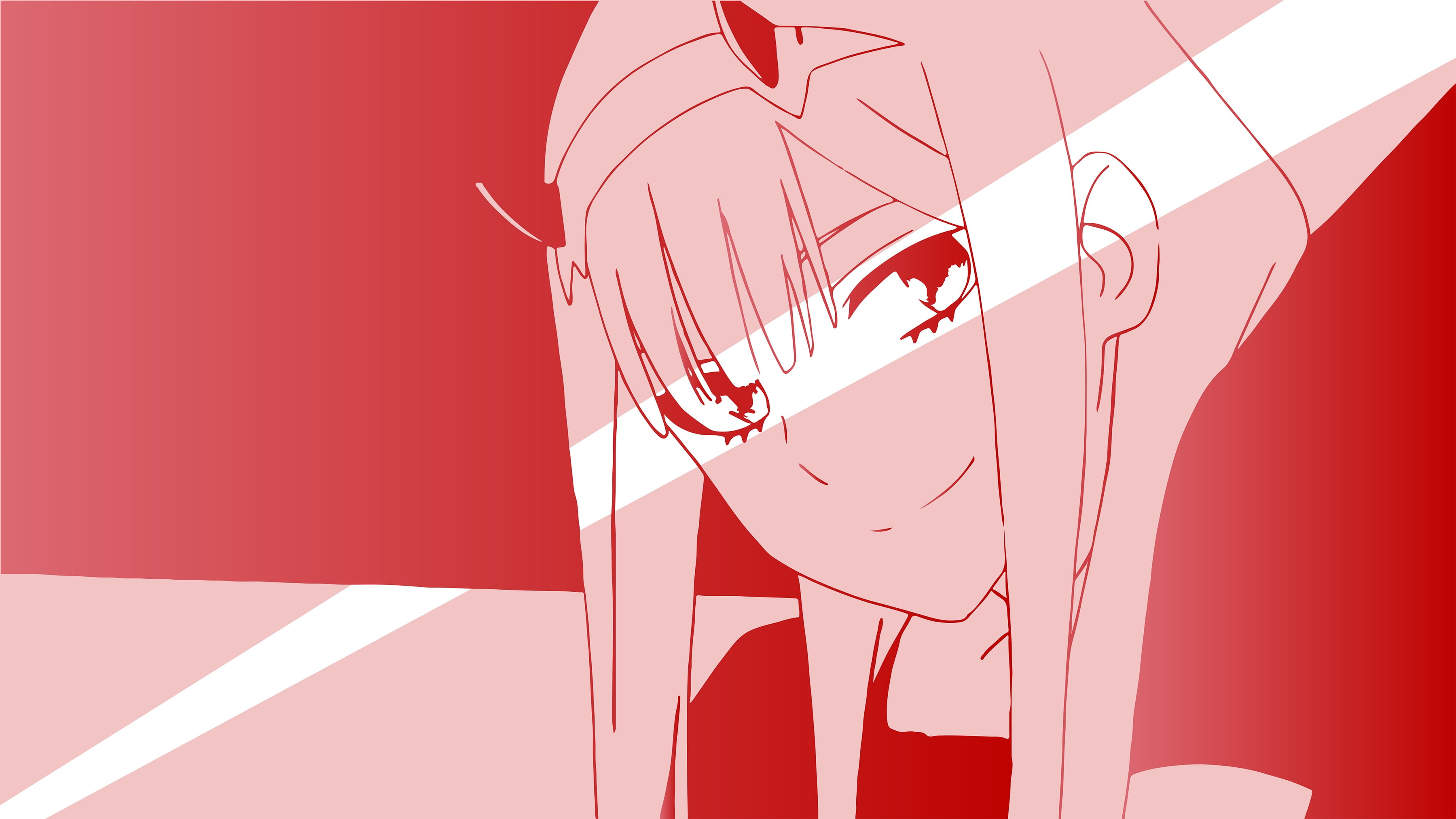 Darling in the FranXX Zero Two anime 2k 4k