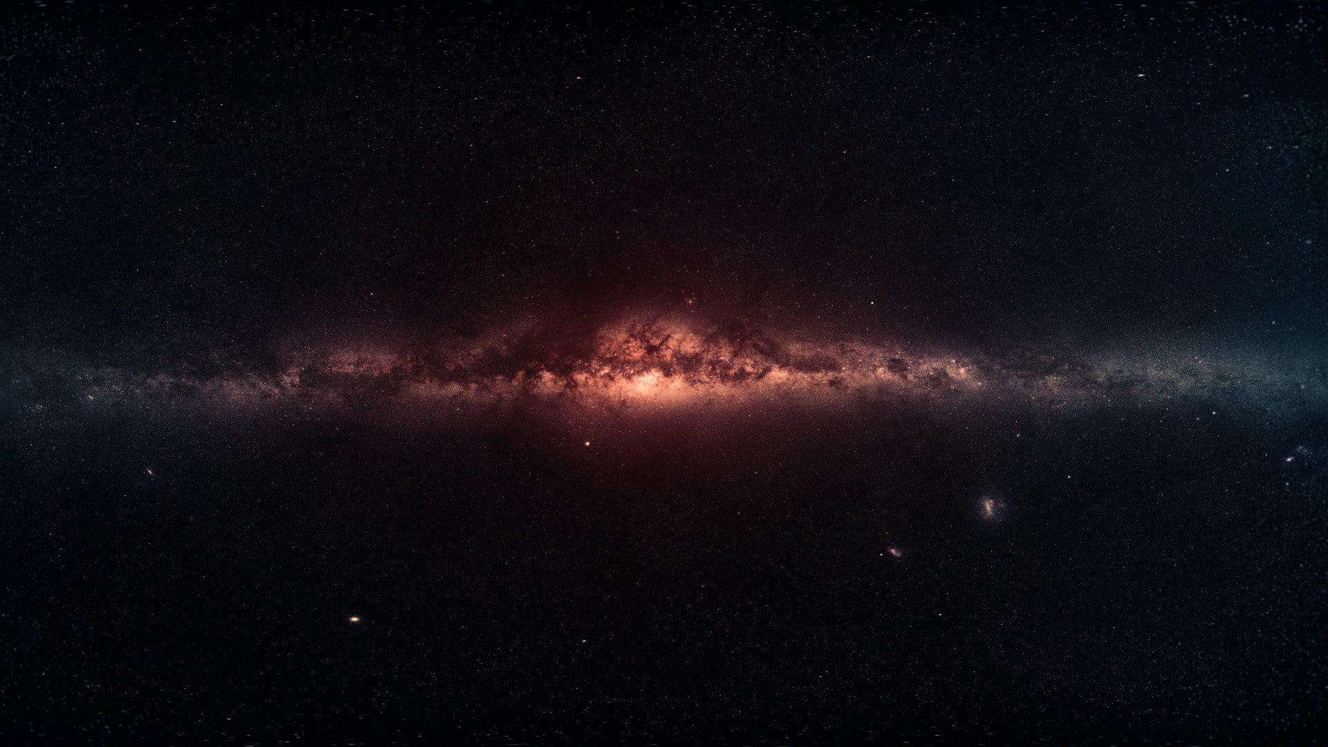 galaxy wallpaper milky way space stars digital art 2k