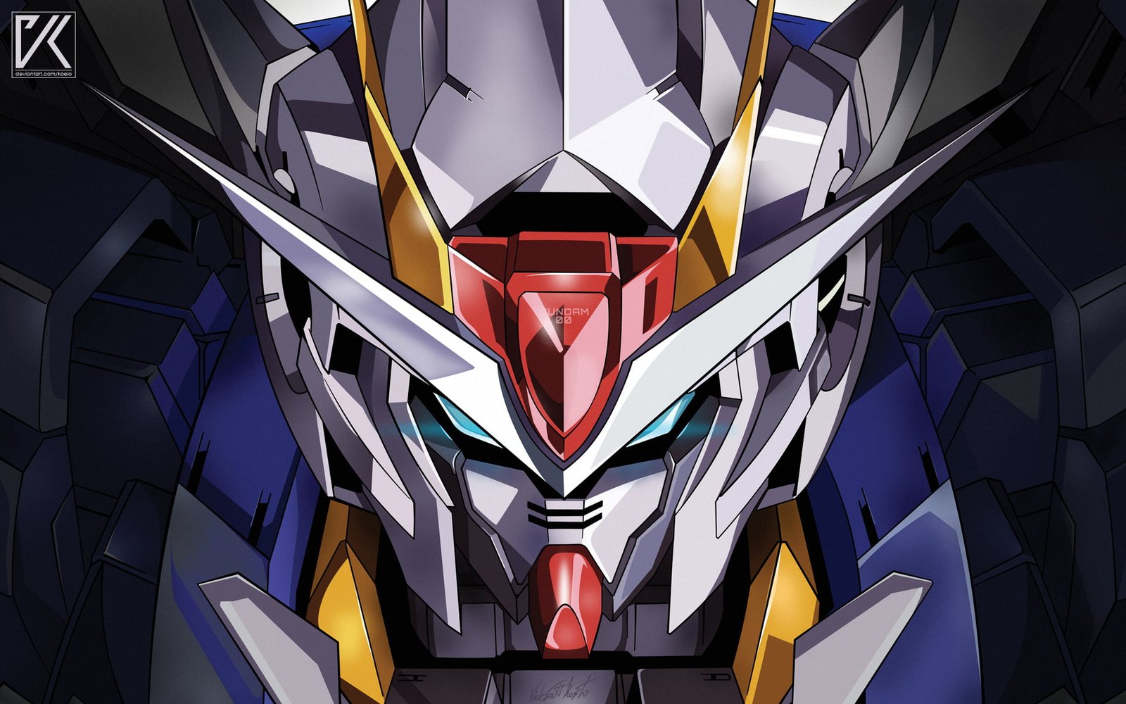 Gundam 00 exia Mobile Suit 2k