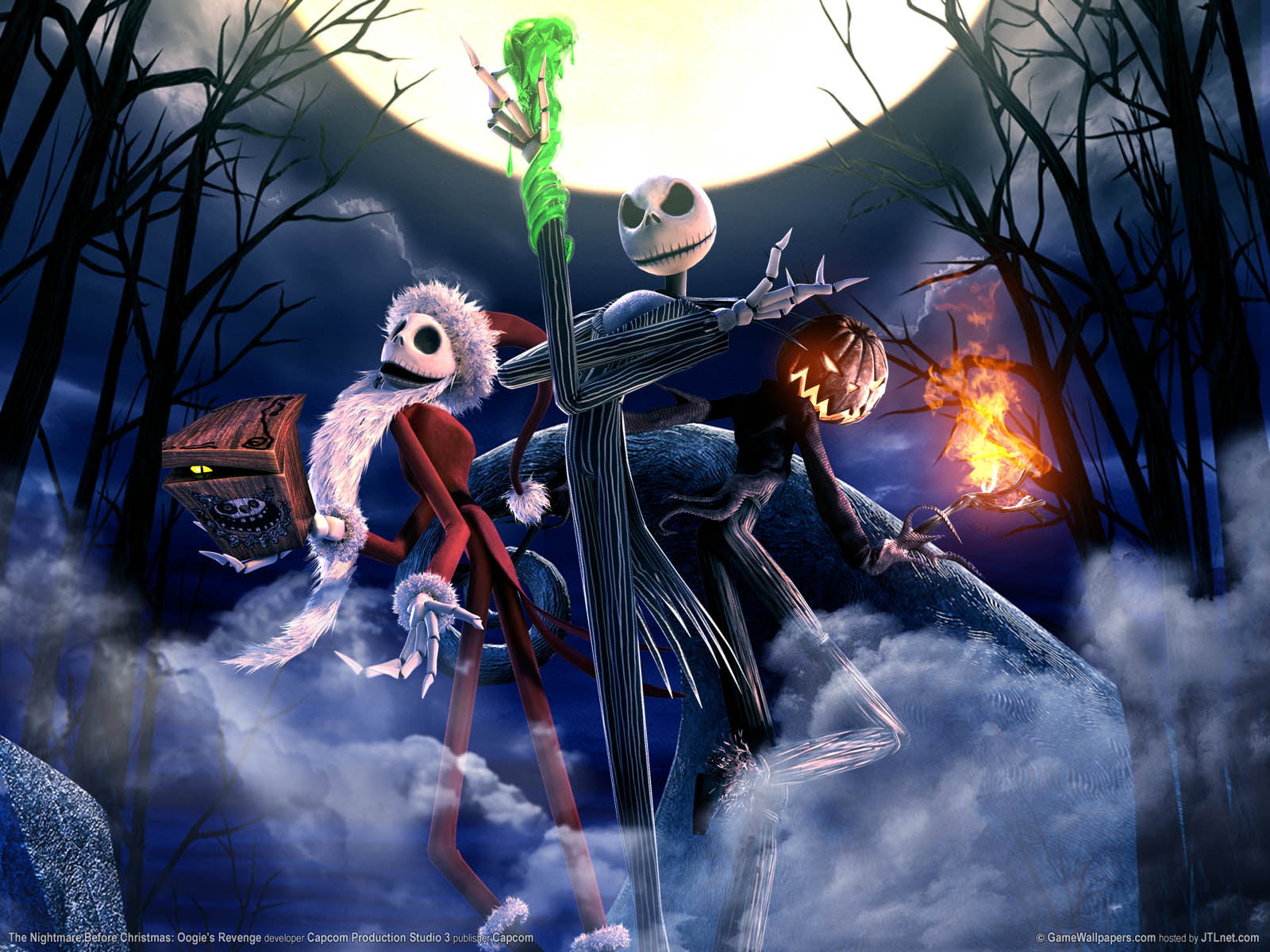 Jack Skellington wallpaper The Nightmare Before Christmas video games 2k