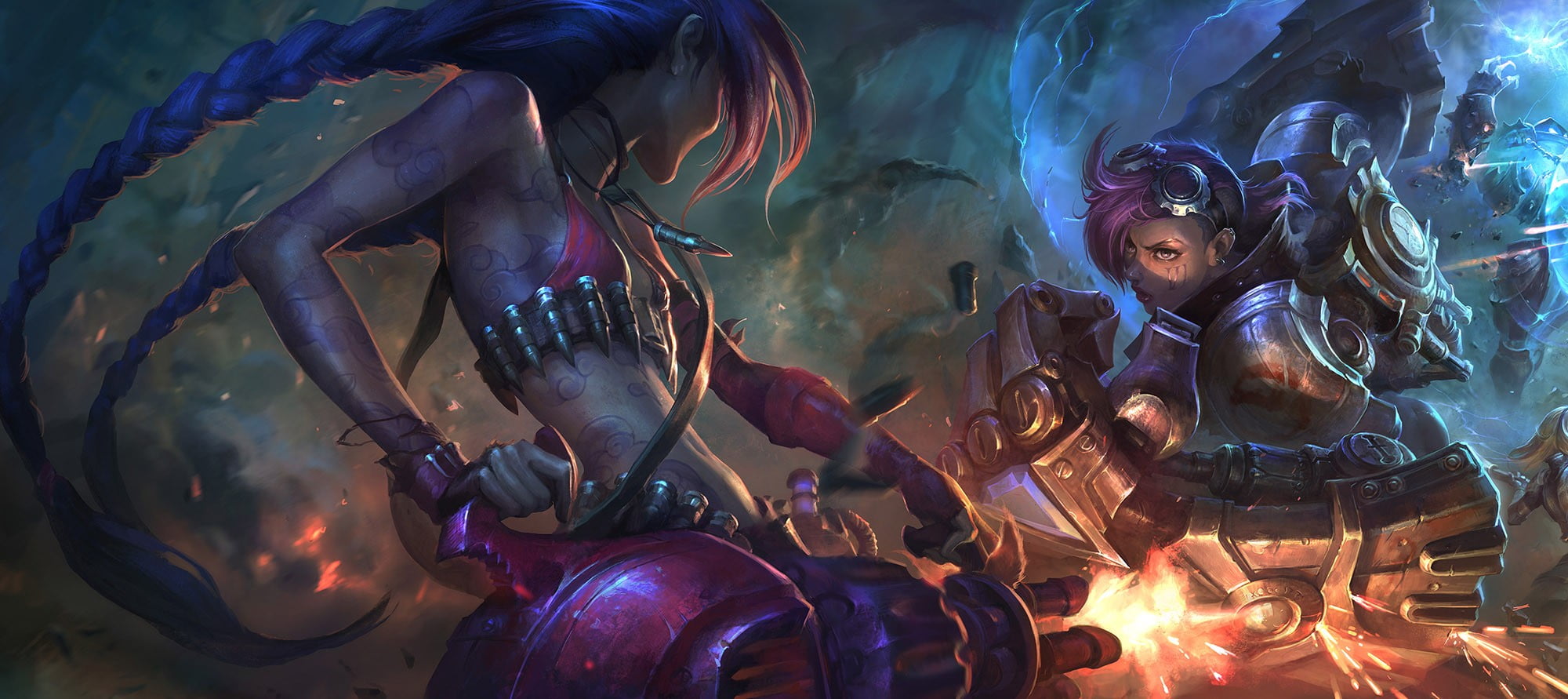 LOL Jynx League of Legends Jinx Vi 2k