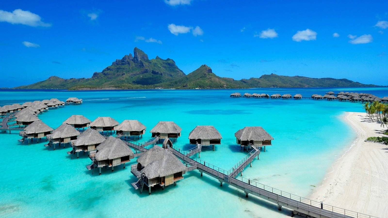 Maldives landscape Bora water sea scenics nature 2k
