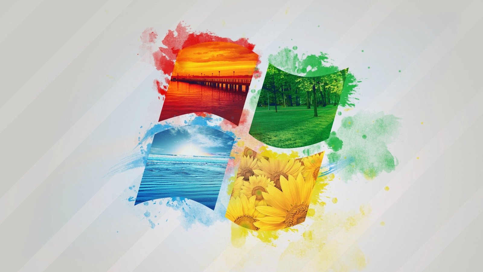 Microsoft Windows logo operating system backgrounds illustration 2k