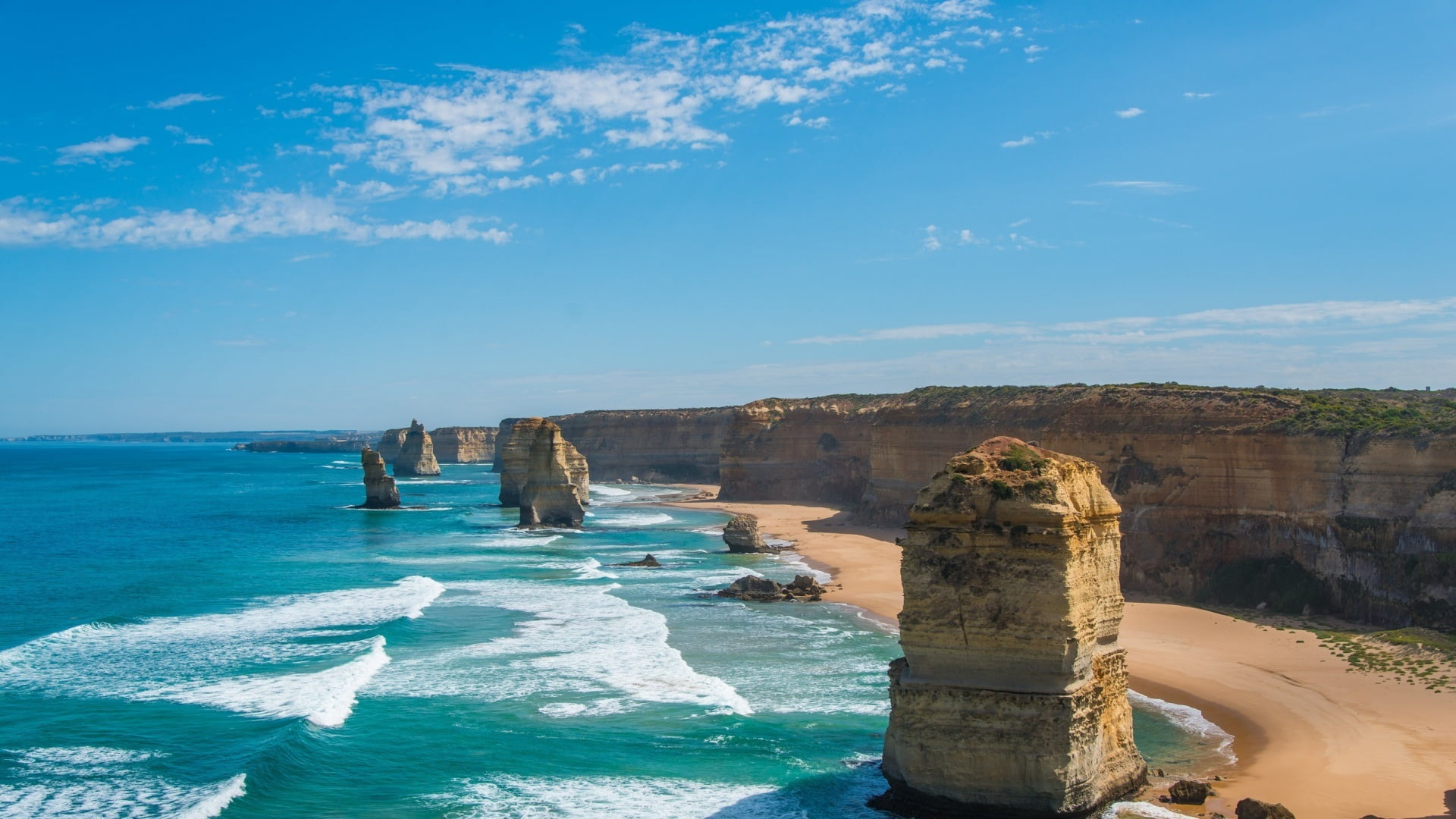 ocean great road australia victoria port campbell 2k