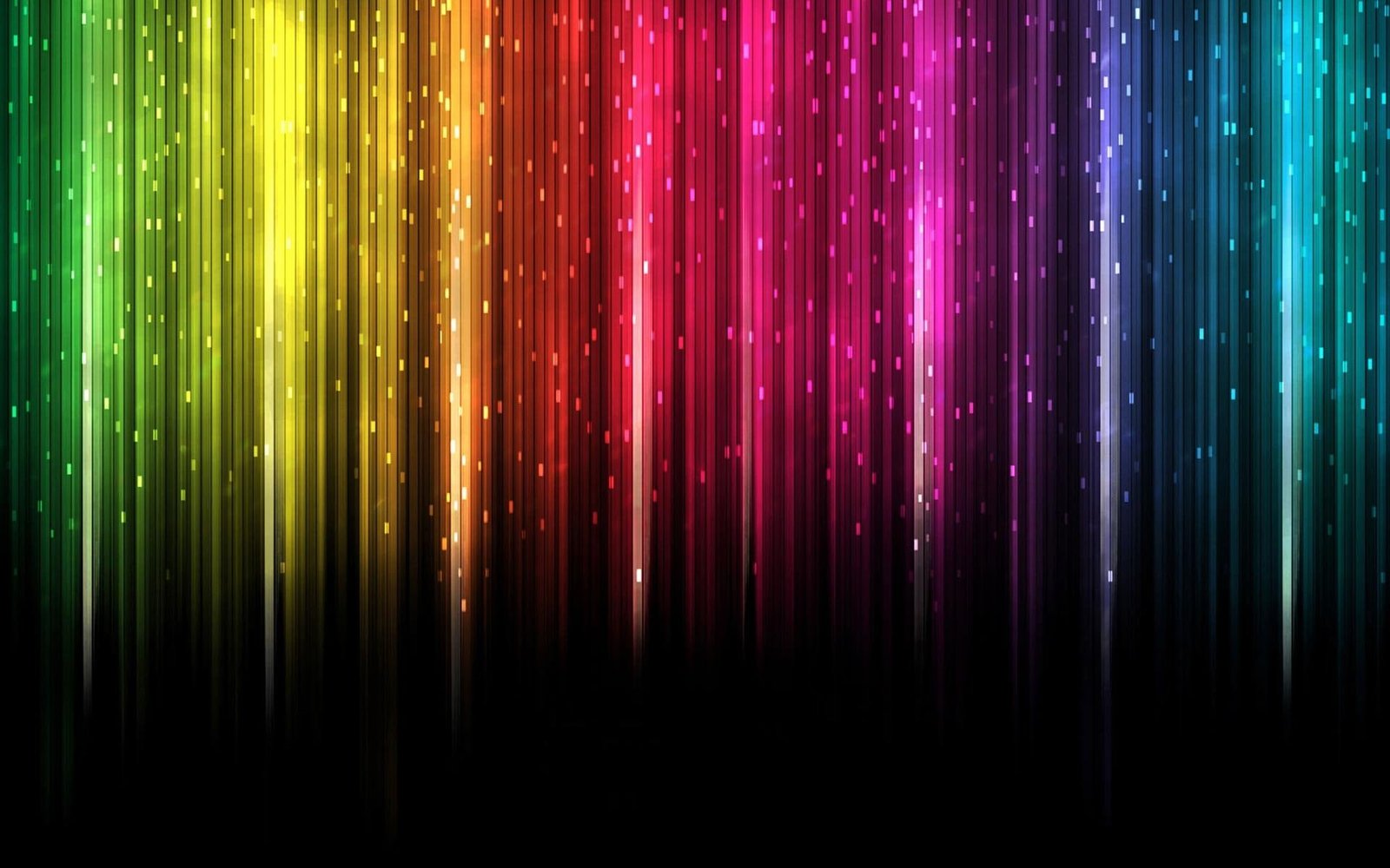 Rainbow abstract yellow purple blue green pink glitter 2k
