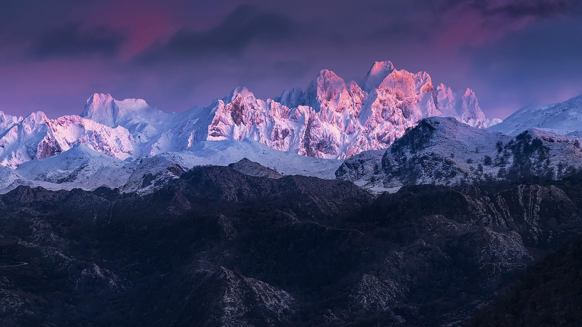 spain summit eu asturias picos de europa torrecrredo cantabrian mountains 2k