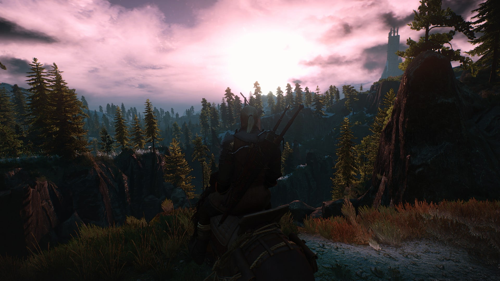 The Witcher 3 Wild Hunt Hearts of Stone screen shot Geralt Riva 2k