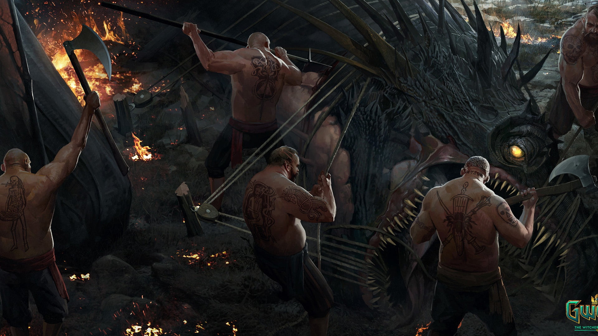 The Witcher GWENT Crinfrid Reavers Dragon Hunter Bartlomiej Gawel 2k