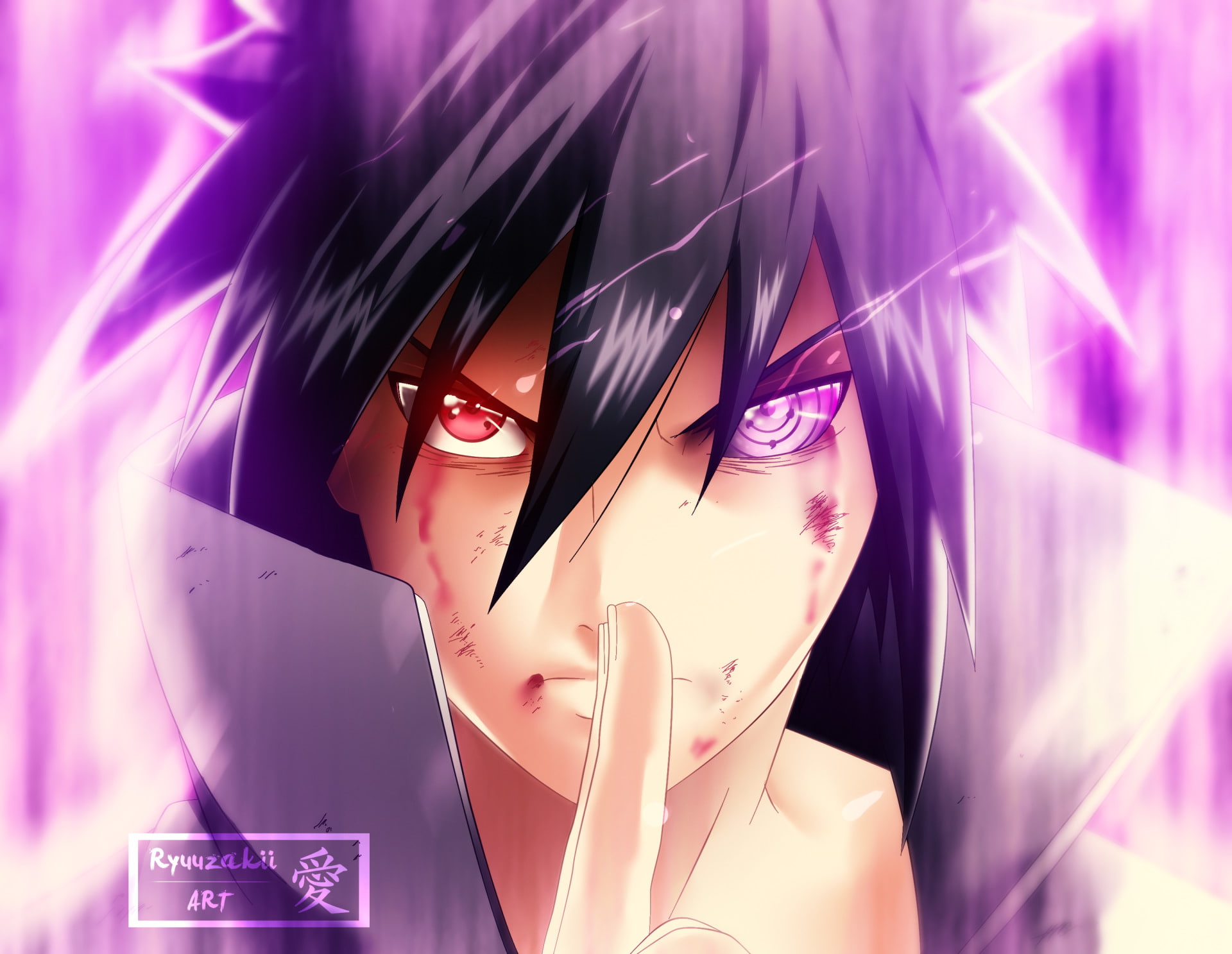 Uchiha Sasuke wallpaper Anime Naruto 2k