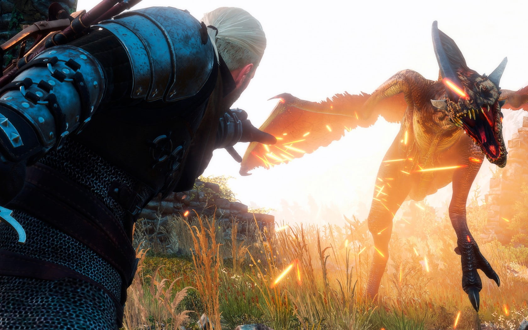 videogame digital wallpaper the witcher 3 wild hunt character 2k