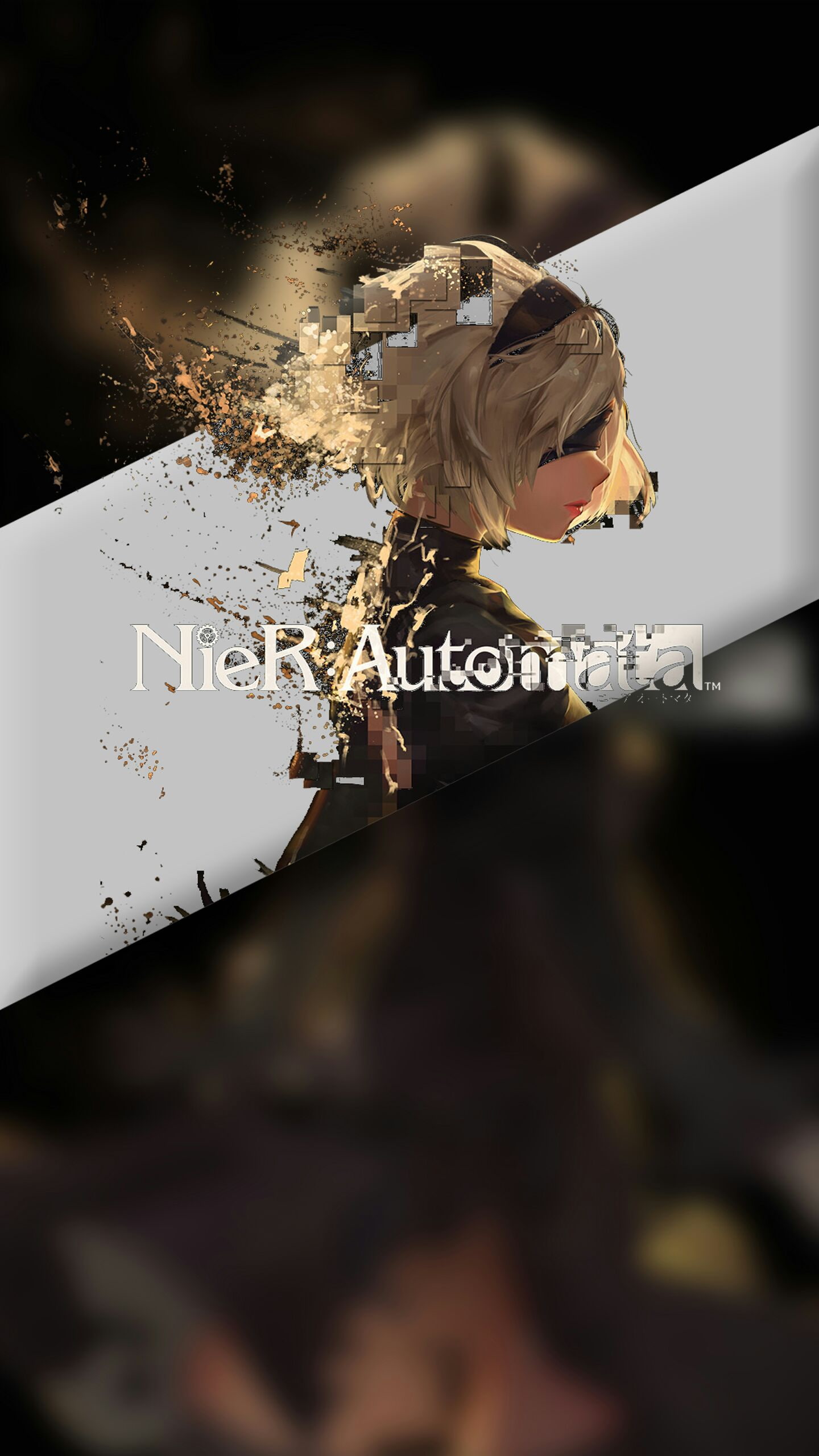 with icon Nier Automata anime girls blonde