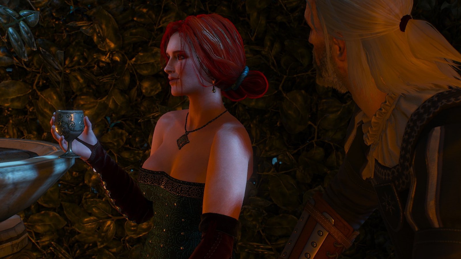 Geralt Of Rivia The Witcher 3 Wild Hunt Triss Merigold 2k