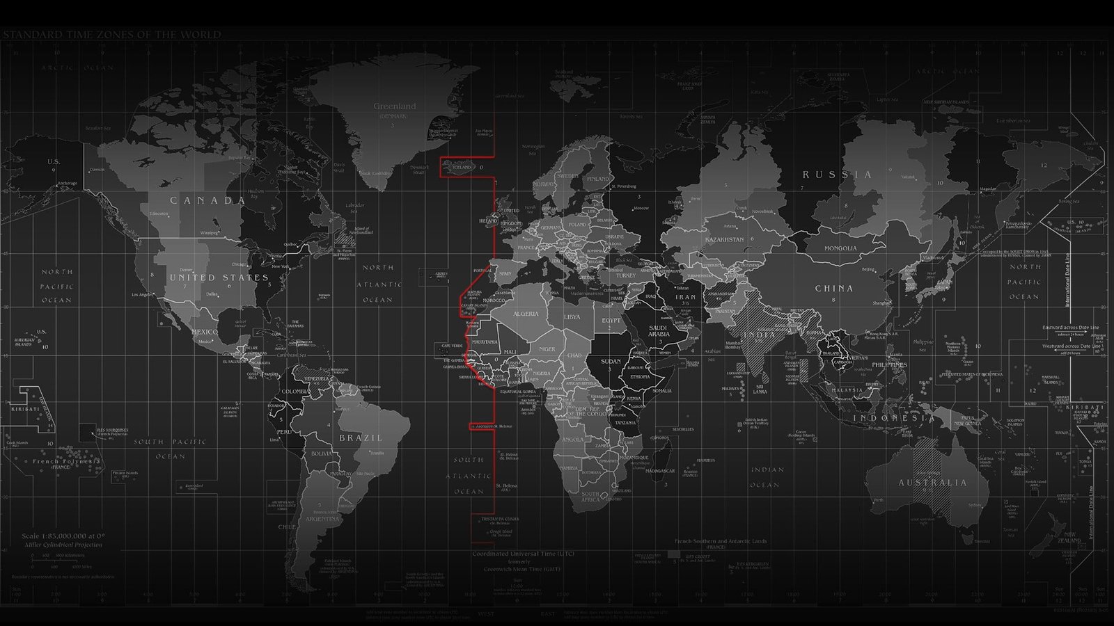 gray map illustration world time zones no people design 2k