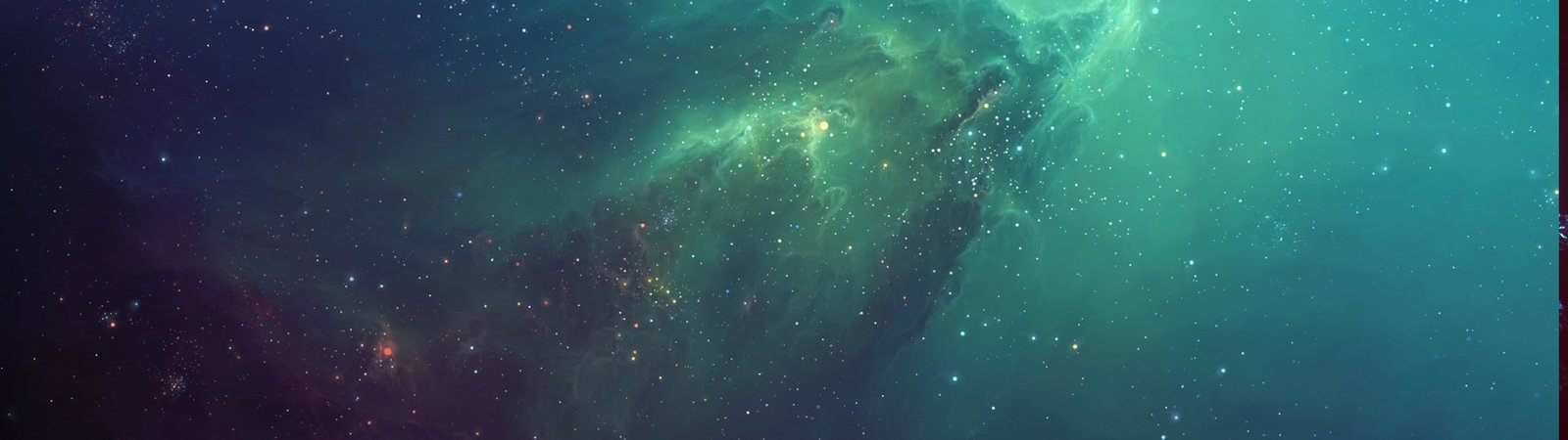 green and purple aurora lights black universe digital wallpaper 2k 4k
