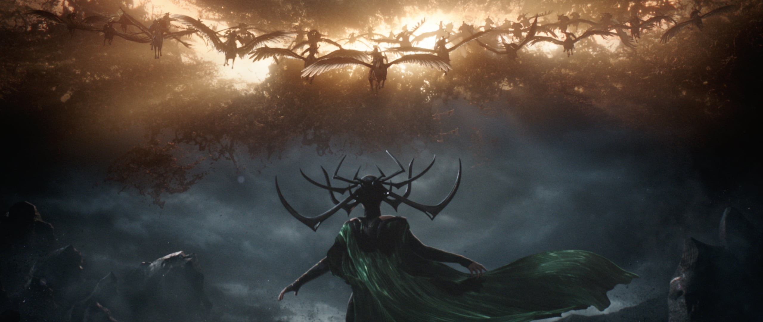 Hela wallpaper Thor Ragnarok Marvel Cinematic Universe valkyries 2k