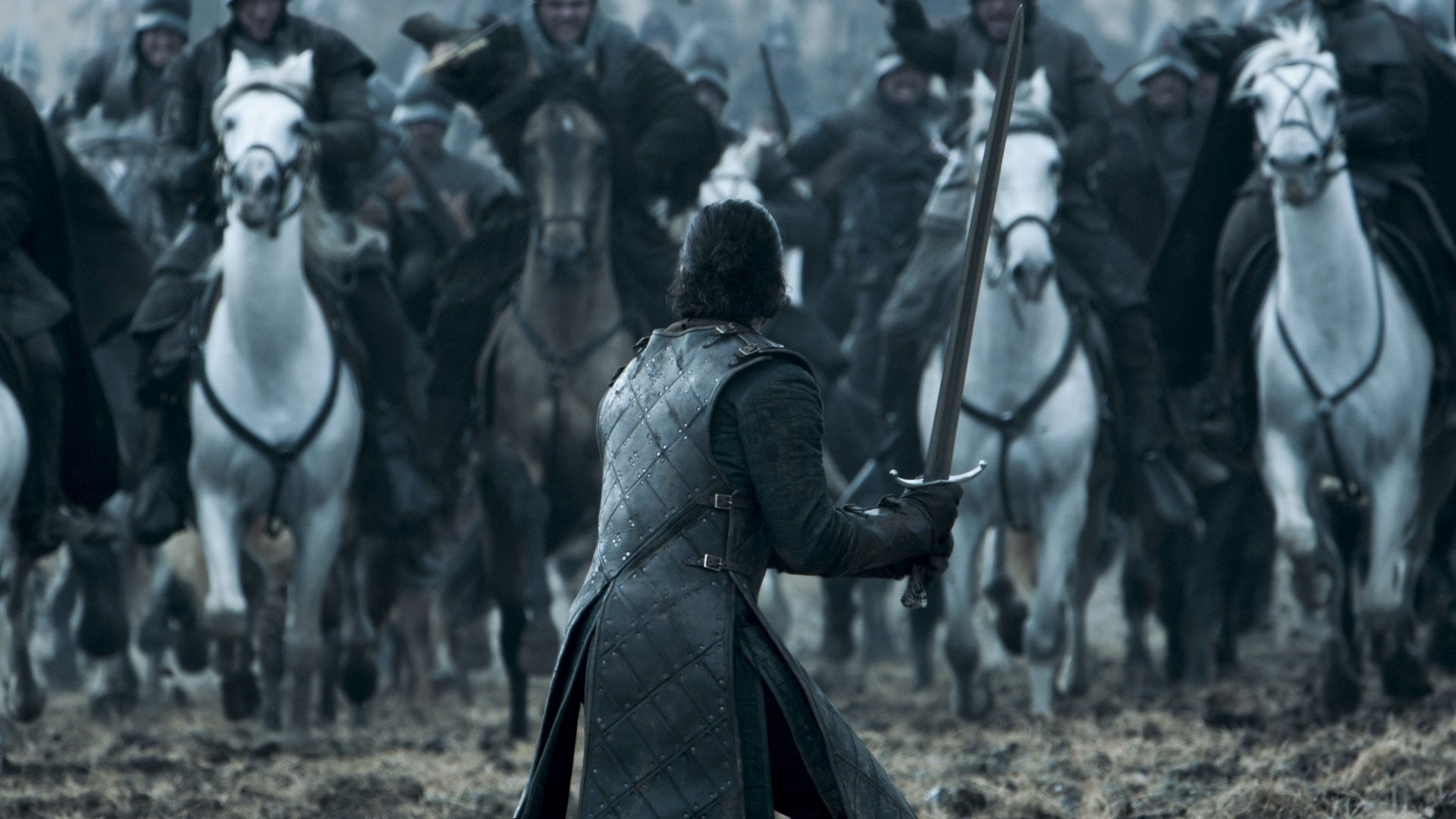 man holding sword in front of riding horse photography Game Thrones 2k