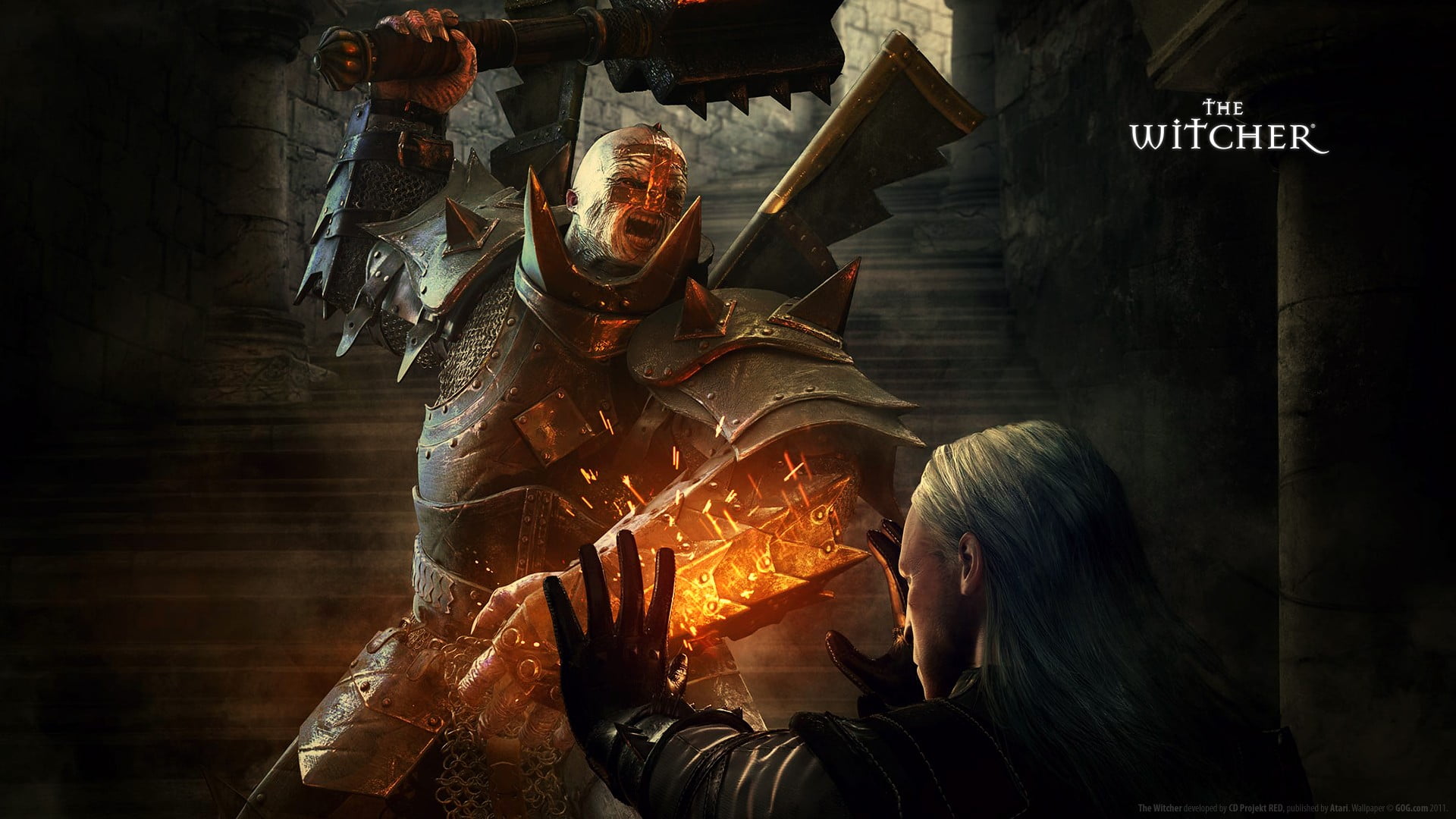 man in black suit jacket and pants figurine The Witcher working 2k