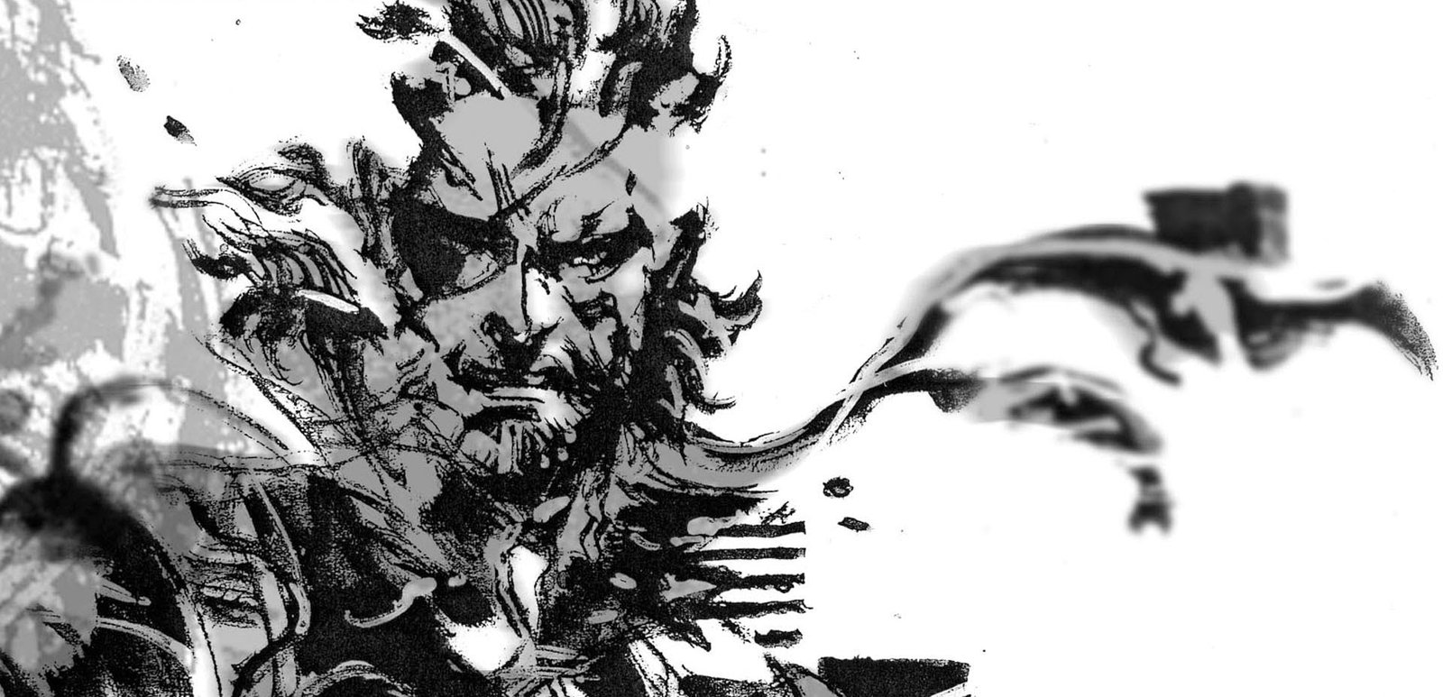 Metal Gear Solid drawing 2 Snake 2k