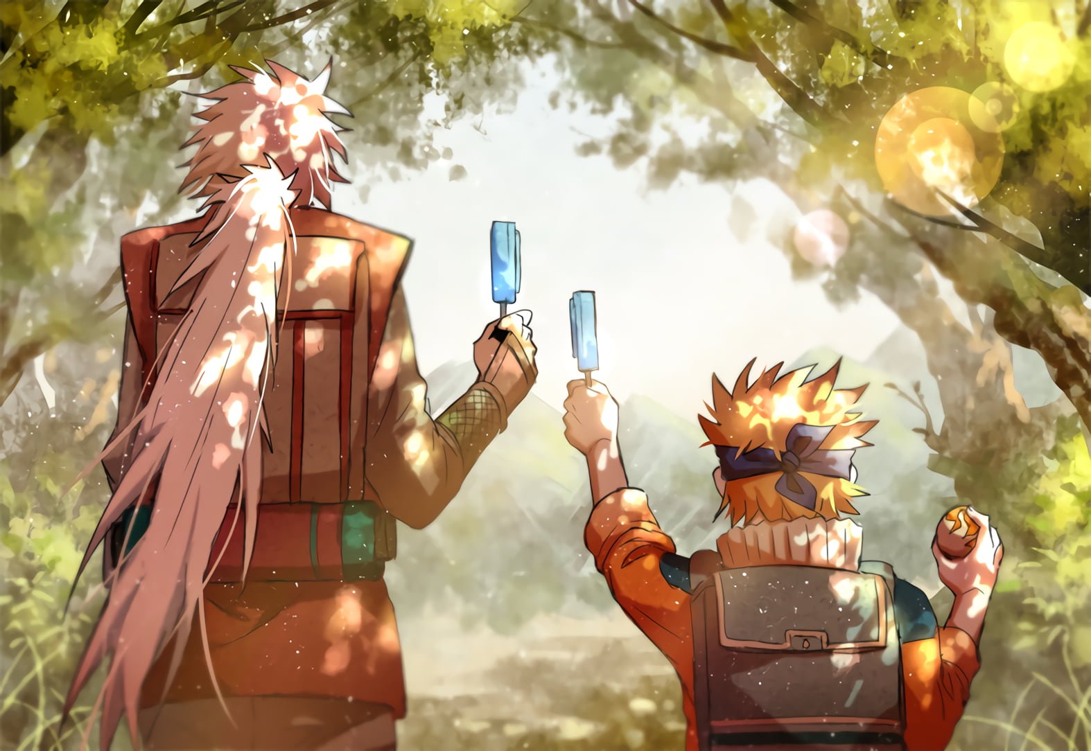 Naruto anime Uzumaki Jiraiya Shippuuden 32 2k