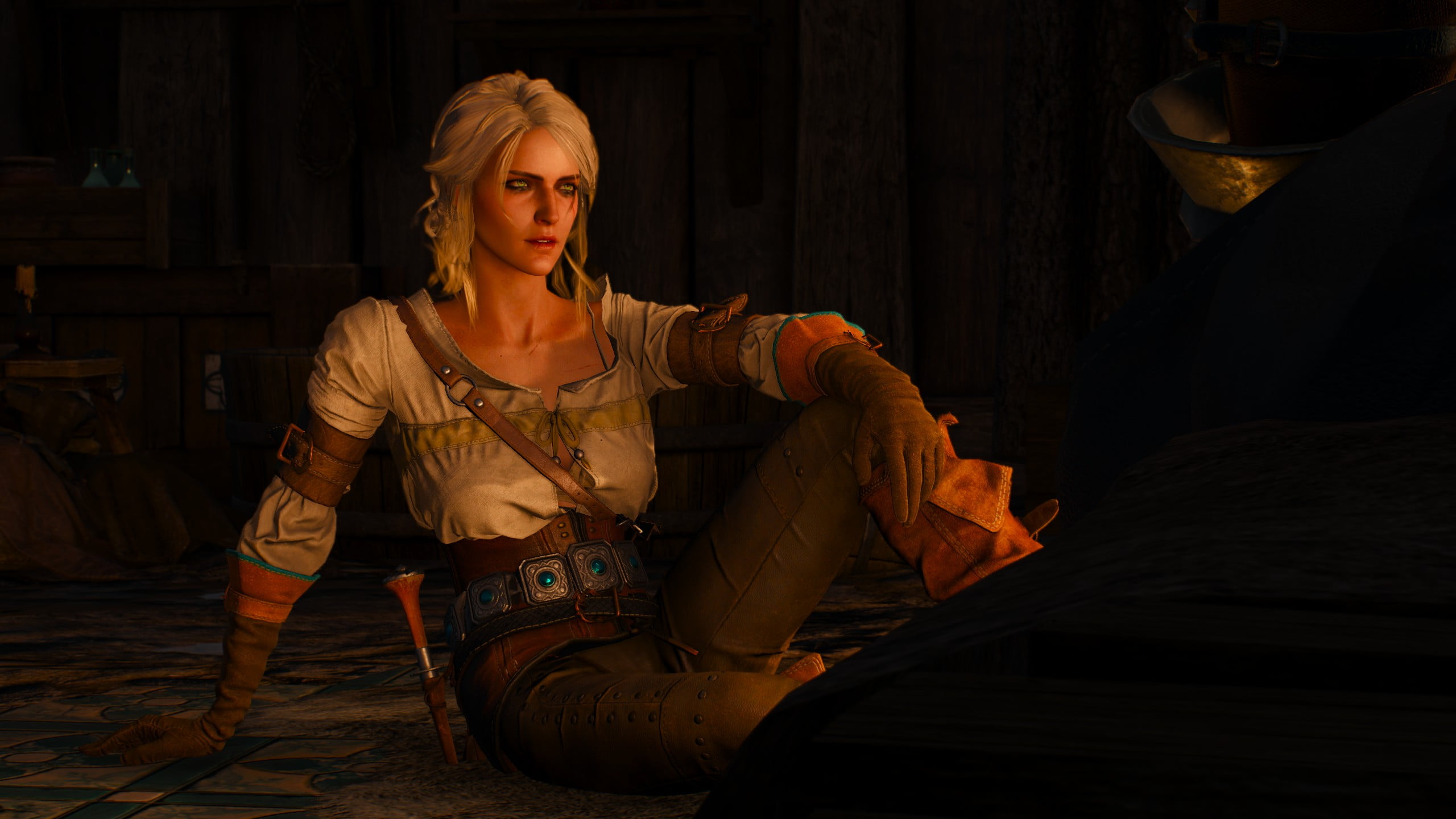 screen shot The Witcher 3 Wild Hunt Cirilla Fiona Elen Riannon 2k