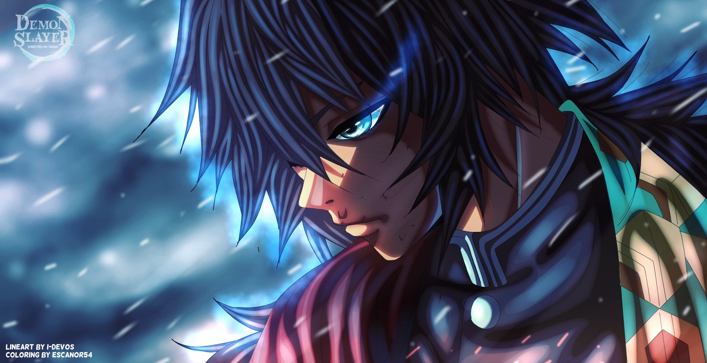 Anime Demon Slayer Kimetsu no Yaiba Giyuu Tomioka 2k