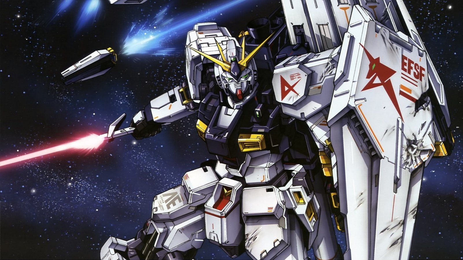anime Gundam mech Mobile Suit shield security protection 2k