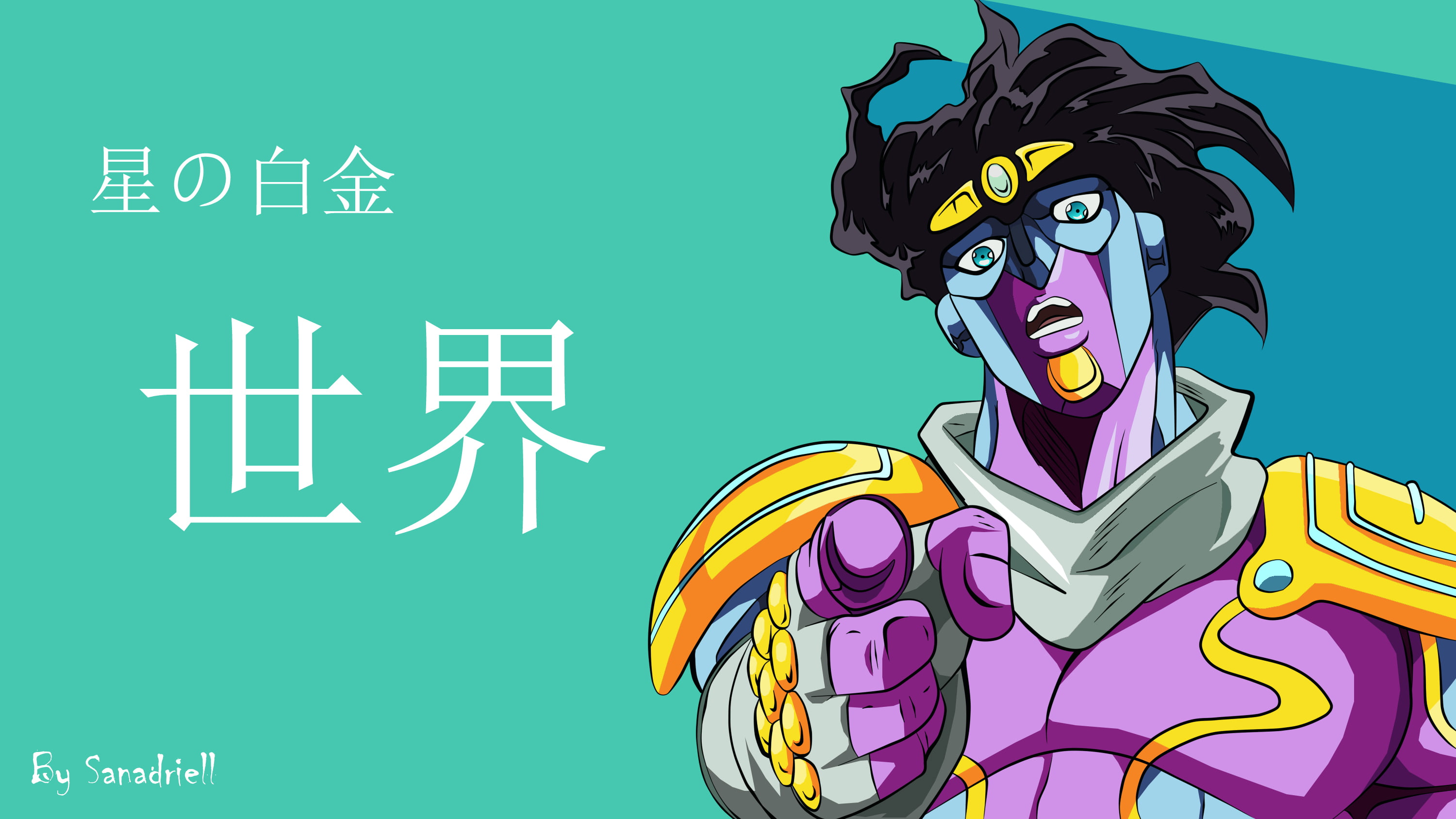 Anime Jojo's Bizarre Adventure Star Platinum 2k